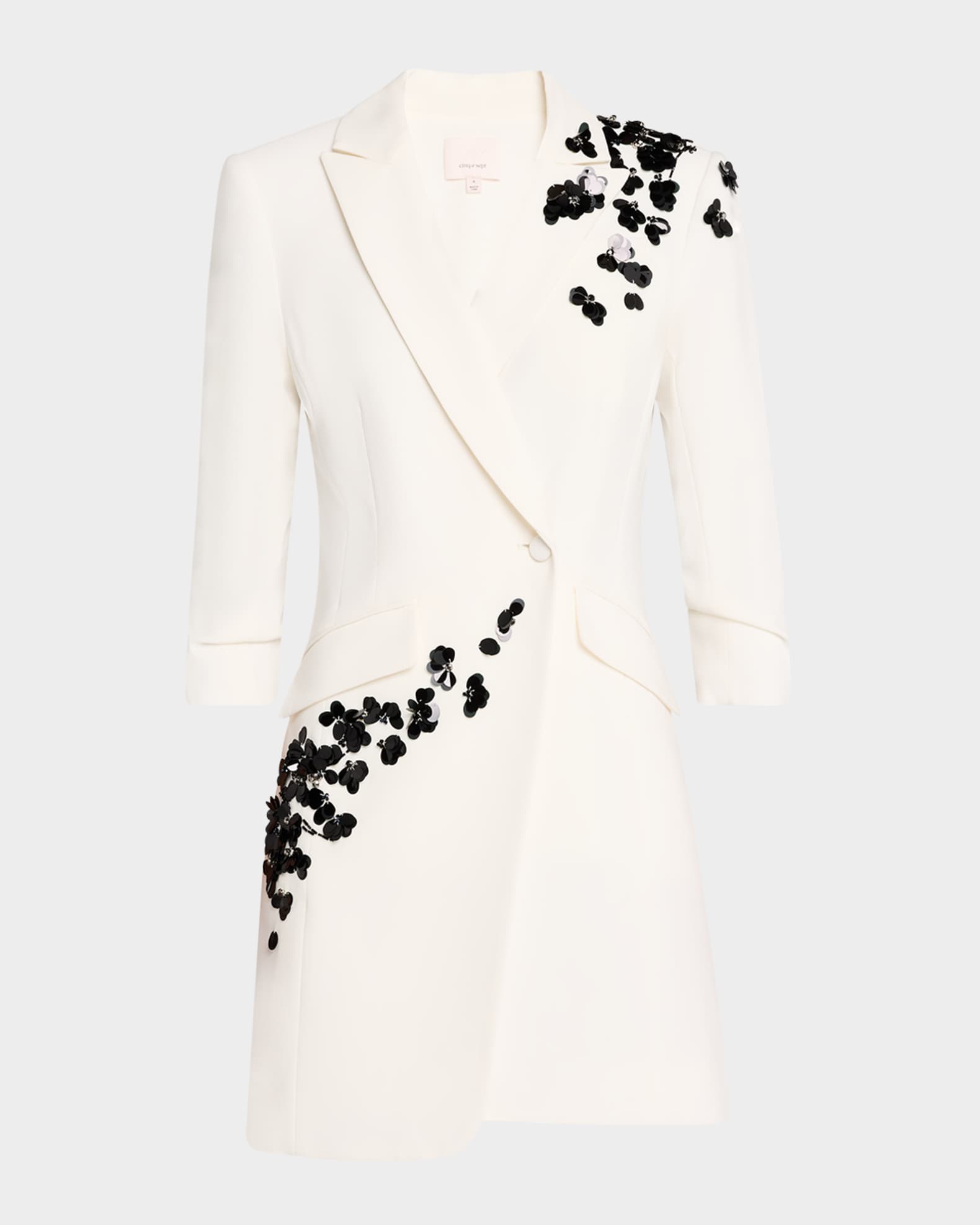 Linnea Sequined Blazer Dress 0