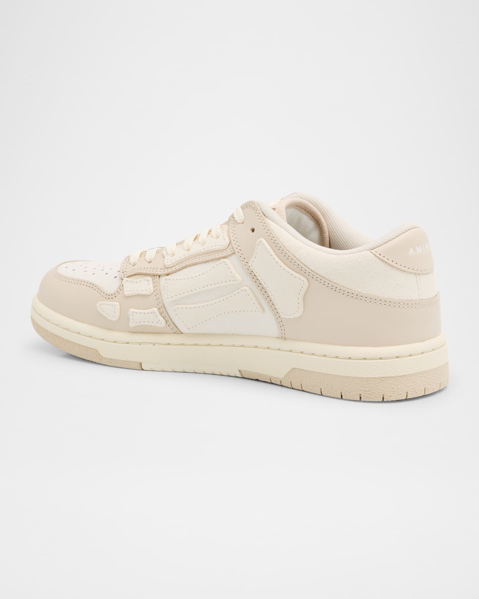 Amiri Skeleton Low-Top Leather Sneakers | Neiman Marcus