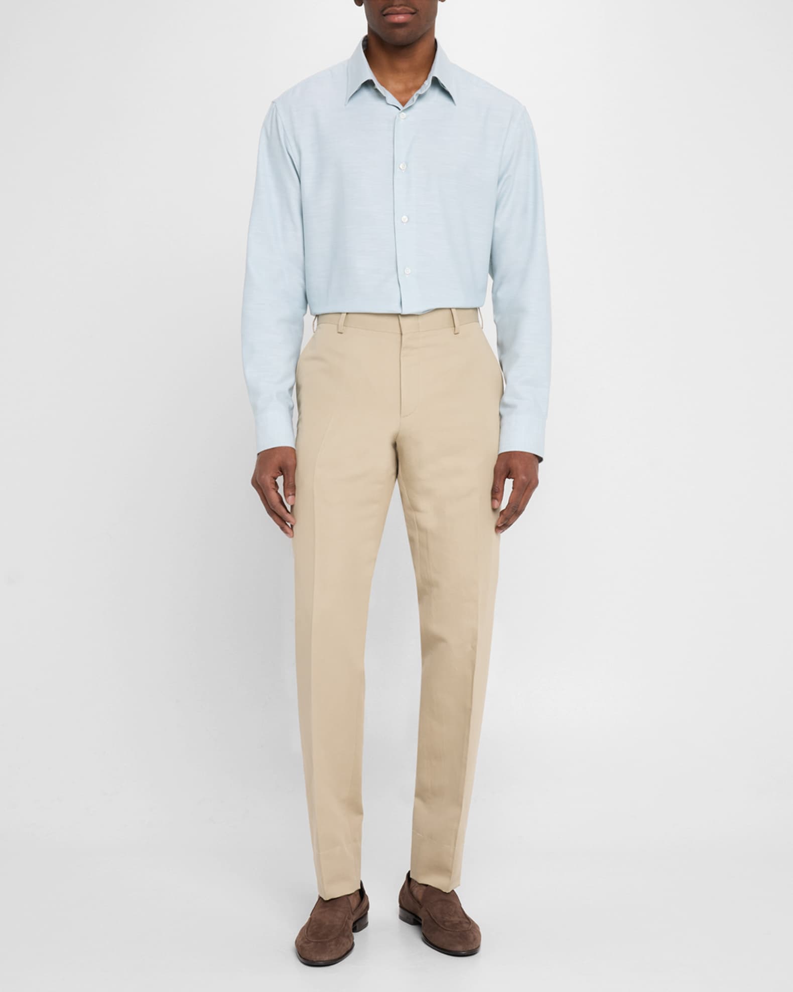 Men's Cotton Twill Sport Shirt 1