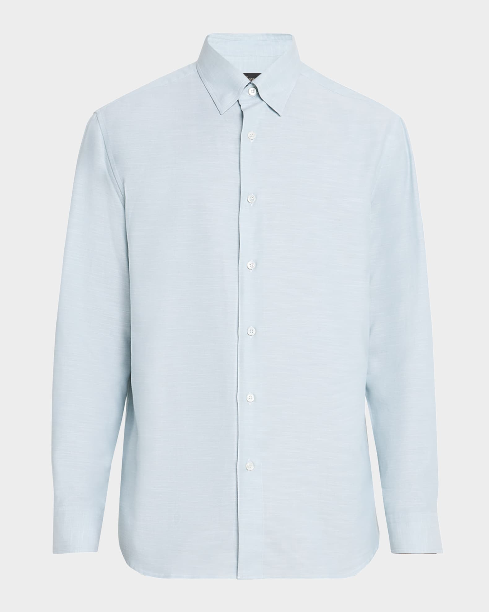 Men's Cotton Twill Sport Shirt 0