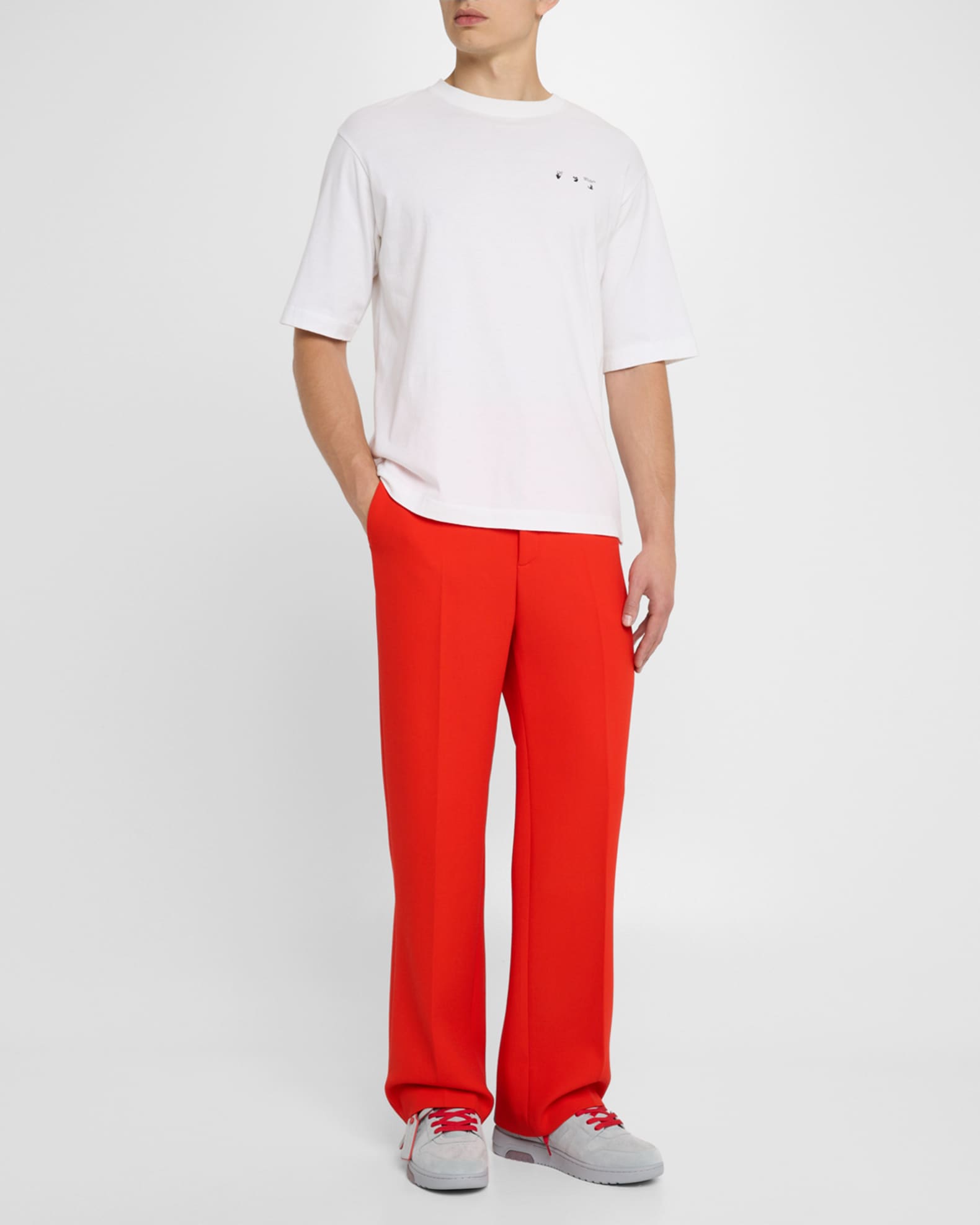 OffWhite Men's Out Of Office Suede Sneakers Neiman Marcus Bead Hanging Plant Fake Spider