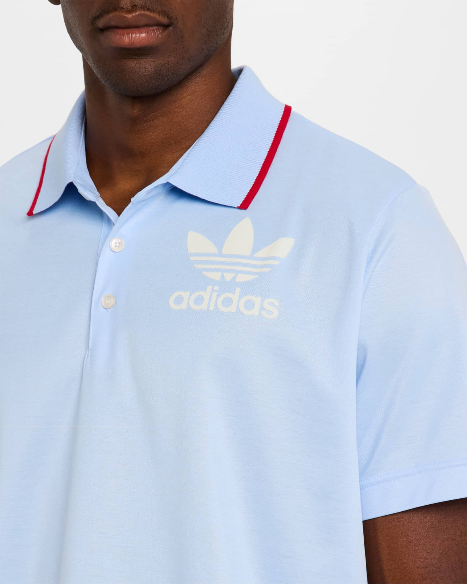 Adidas x Wales Bonner Men s Polo Shirt Neiman Marcus