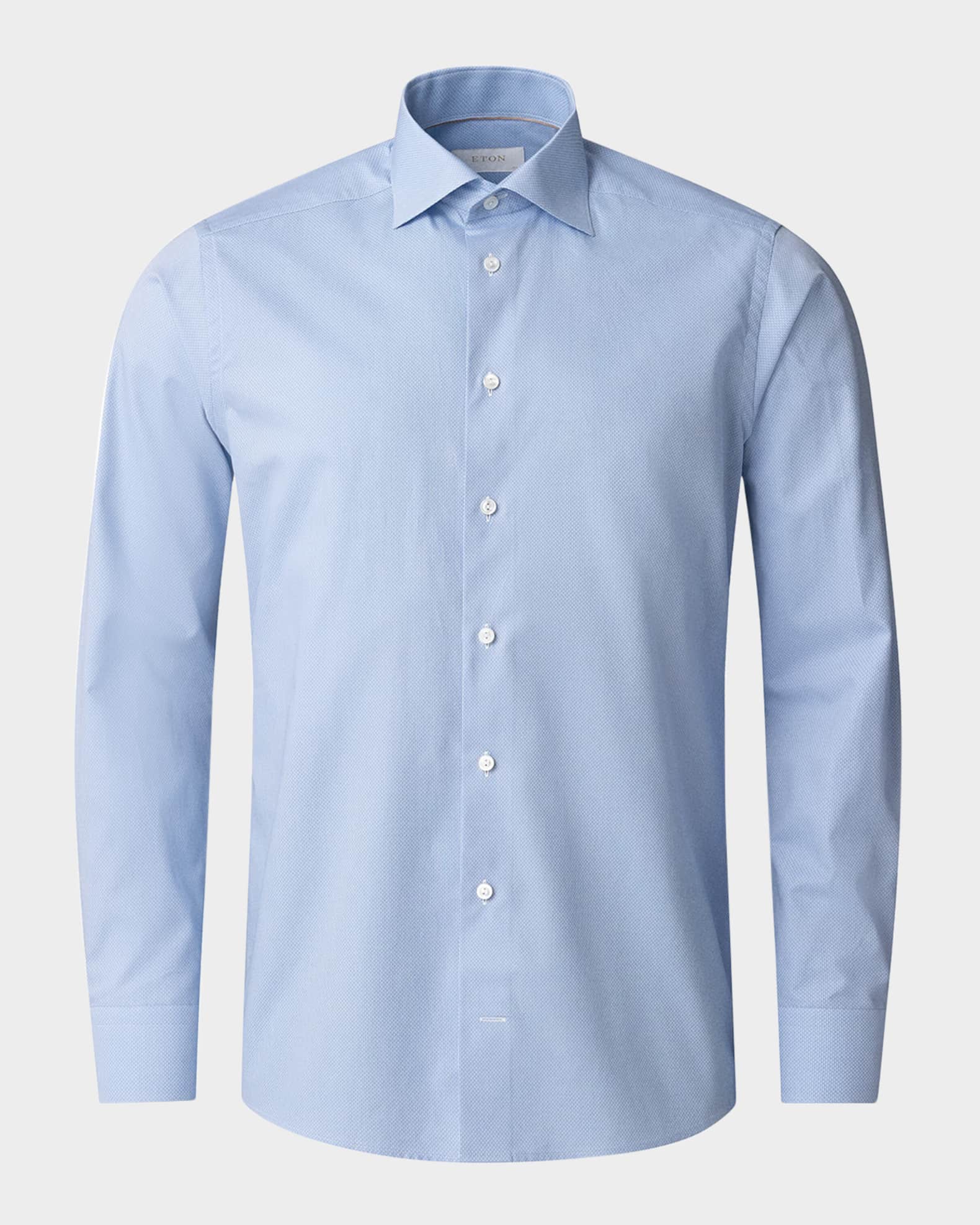 Men's Elevated Slim-Fit Structured Sport Shirt 0