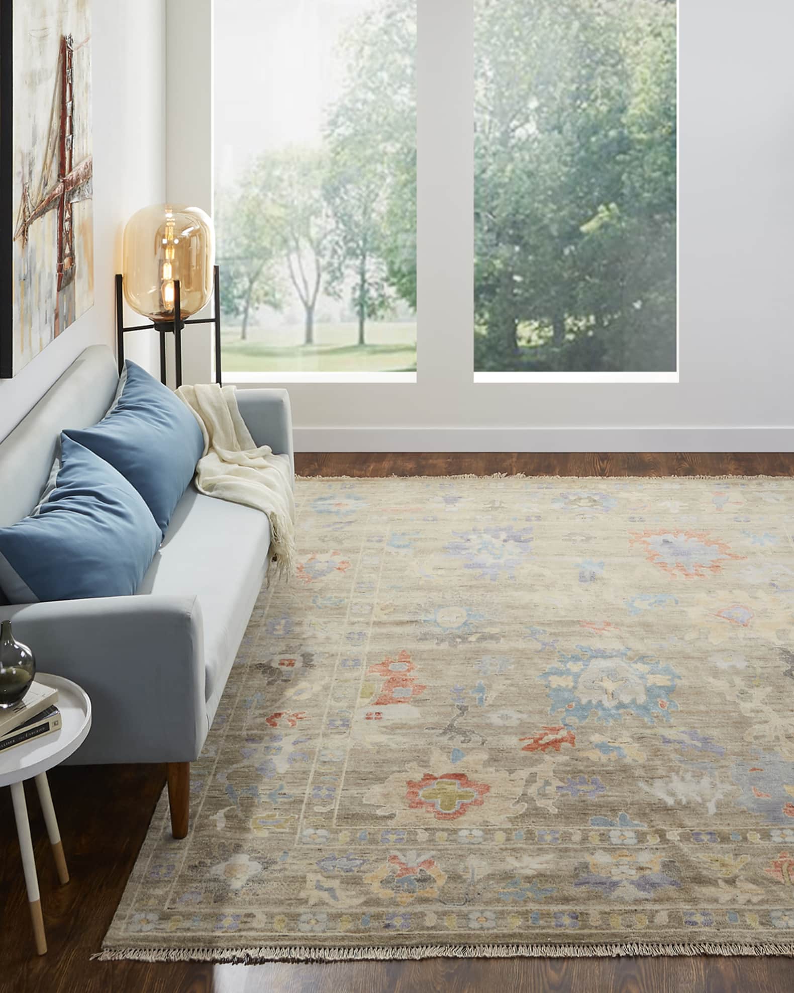 Harrell Hand-Knotted Rug 1