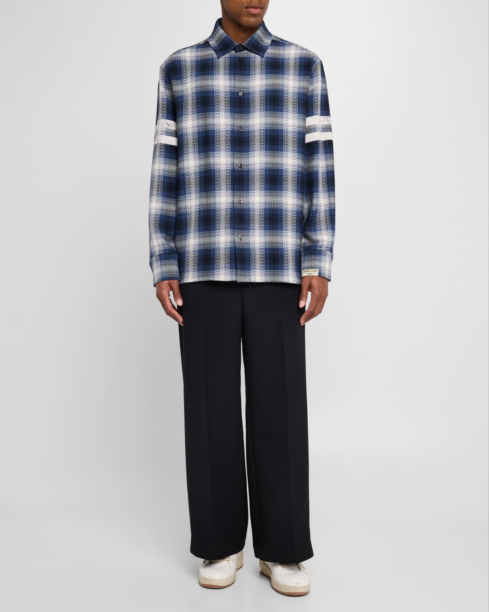 Golden Goose Men's Ball Star 2 Leather Low-Top Sneakers