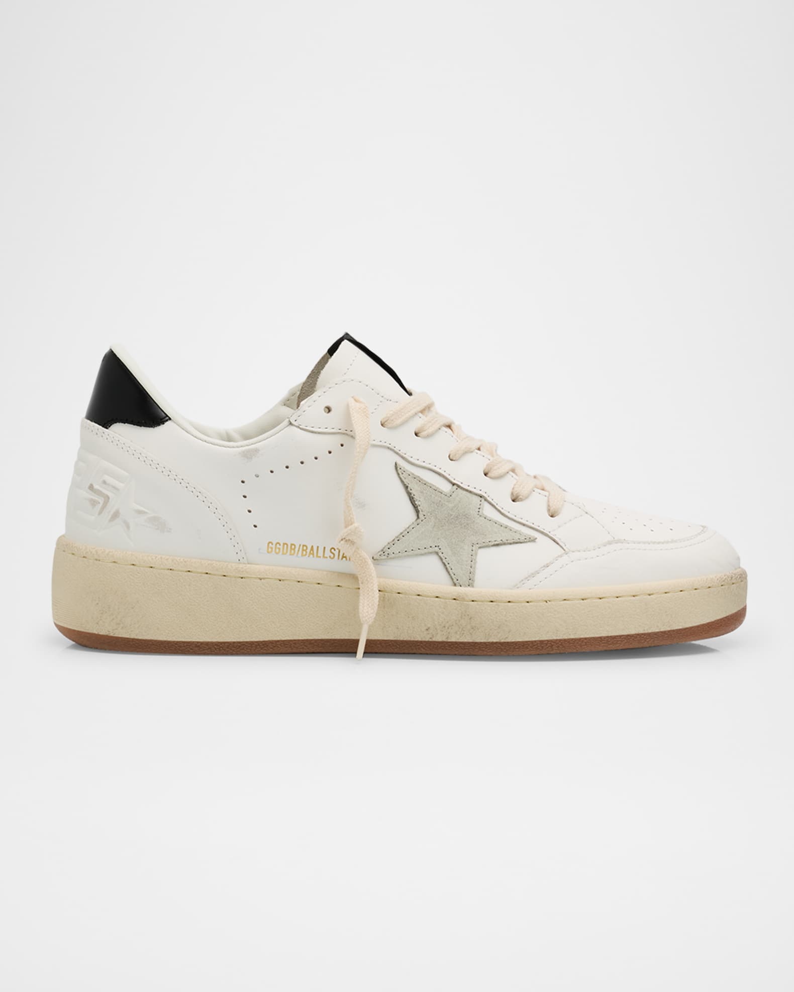 Men's Ballstar 2 Leather Low-Top Sneakers 0