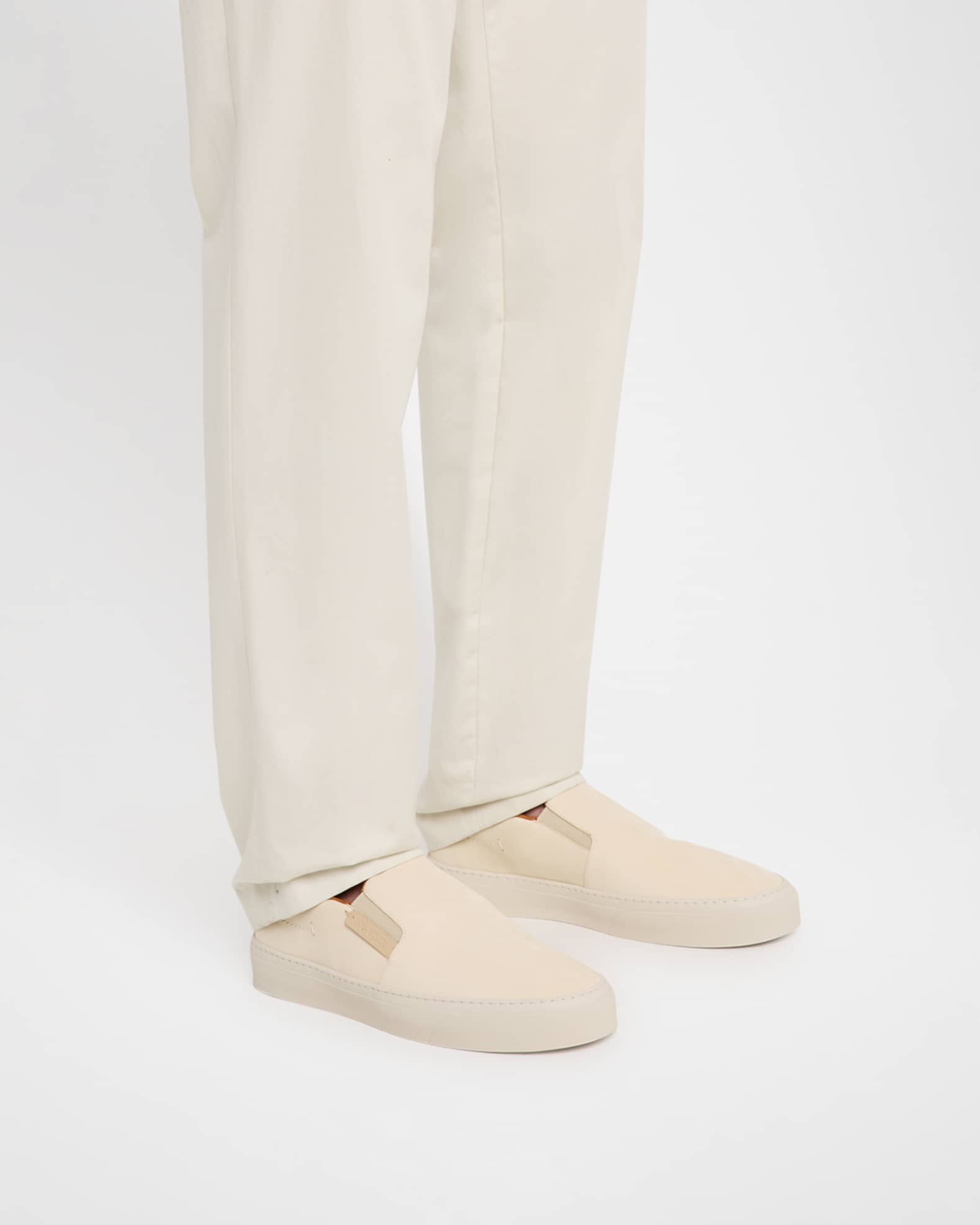 Men's Monclub Leather Slip-On Sneakers 1