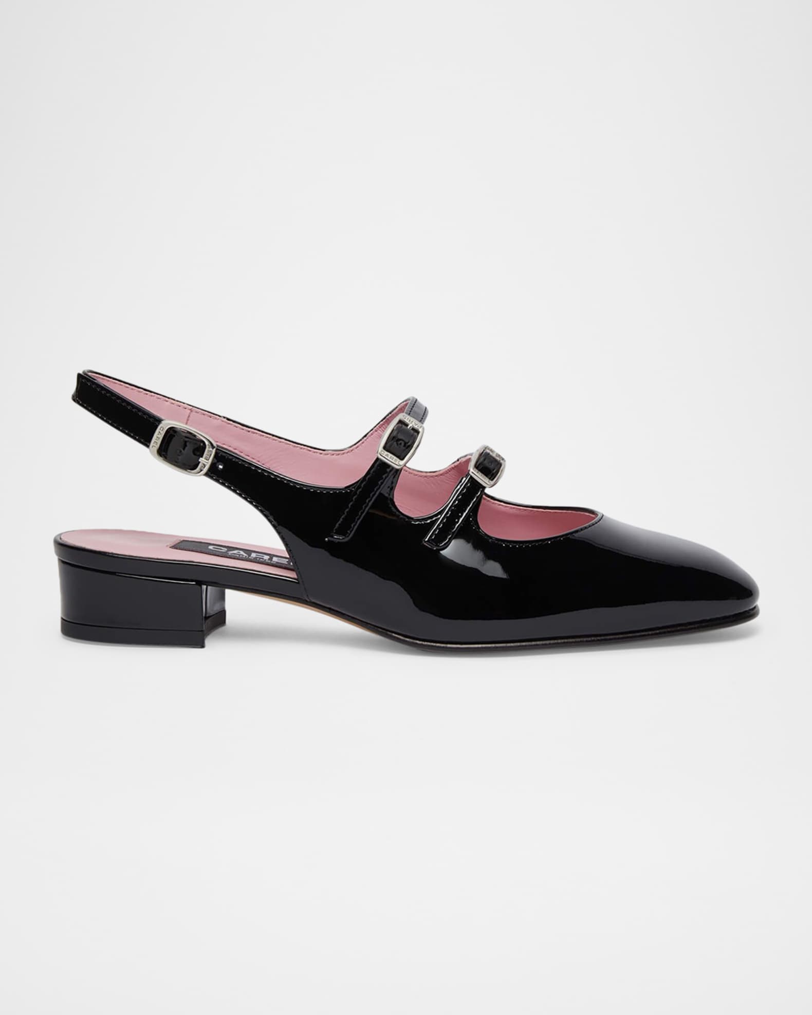 Peche Patent Mary Jane Ballerina Flats 0