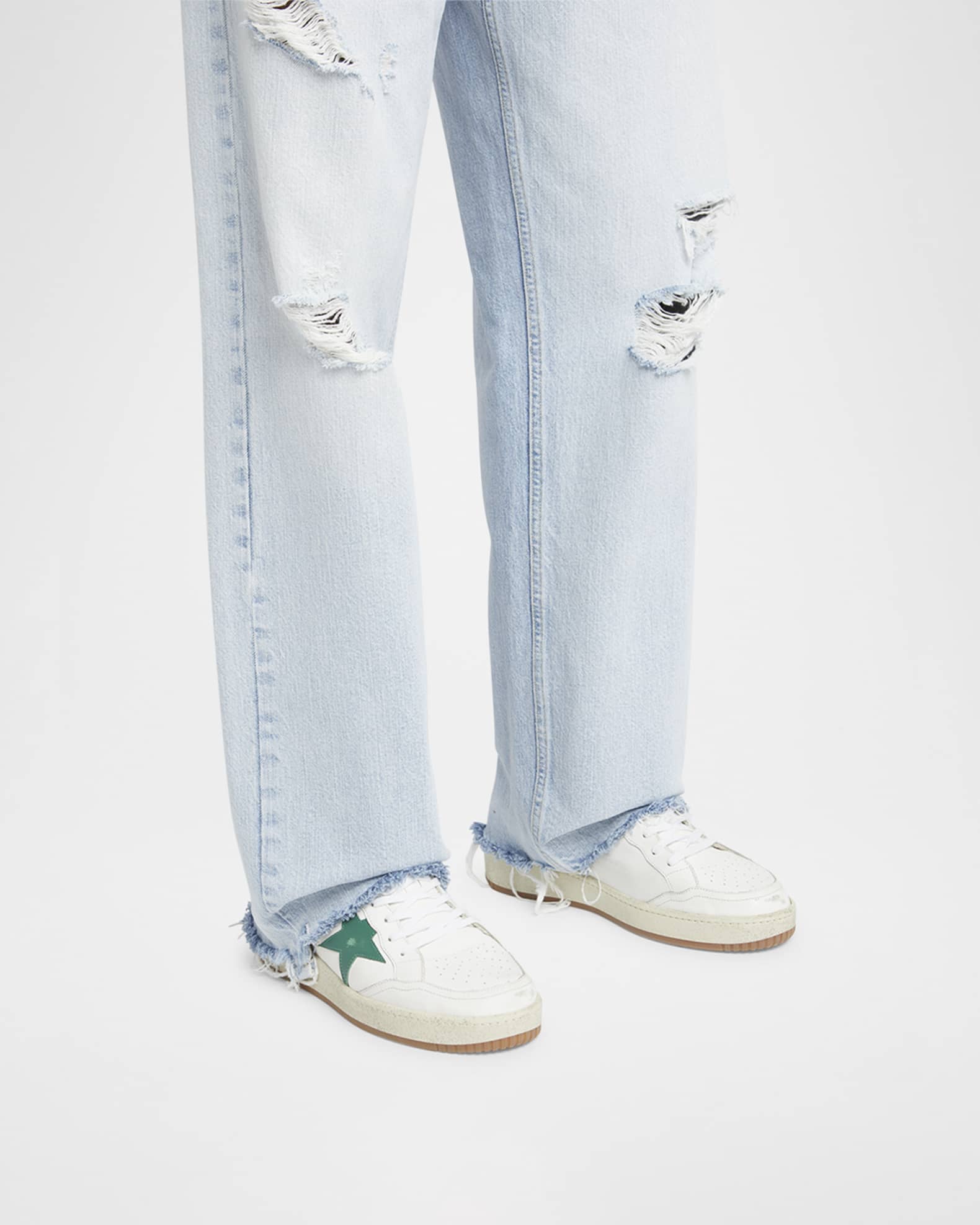スニーカー BALL STAR 2 SNEAKERS Golden Goose Men's Ball Star 2 Leather Low-Top Sneakers