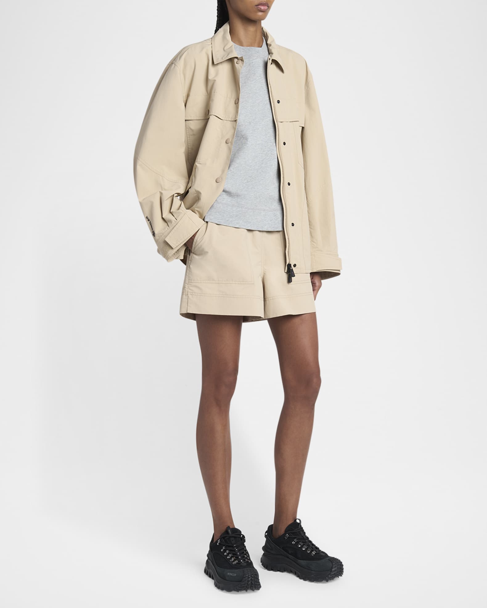 Kaeng Belted Shirt Jacket 1
