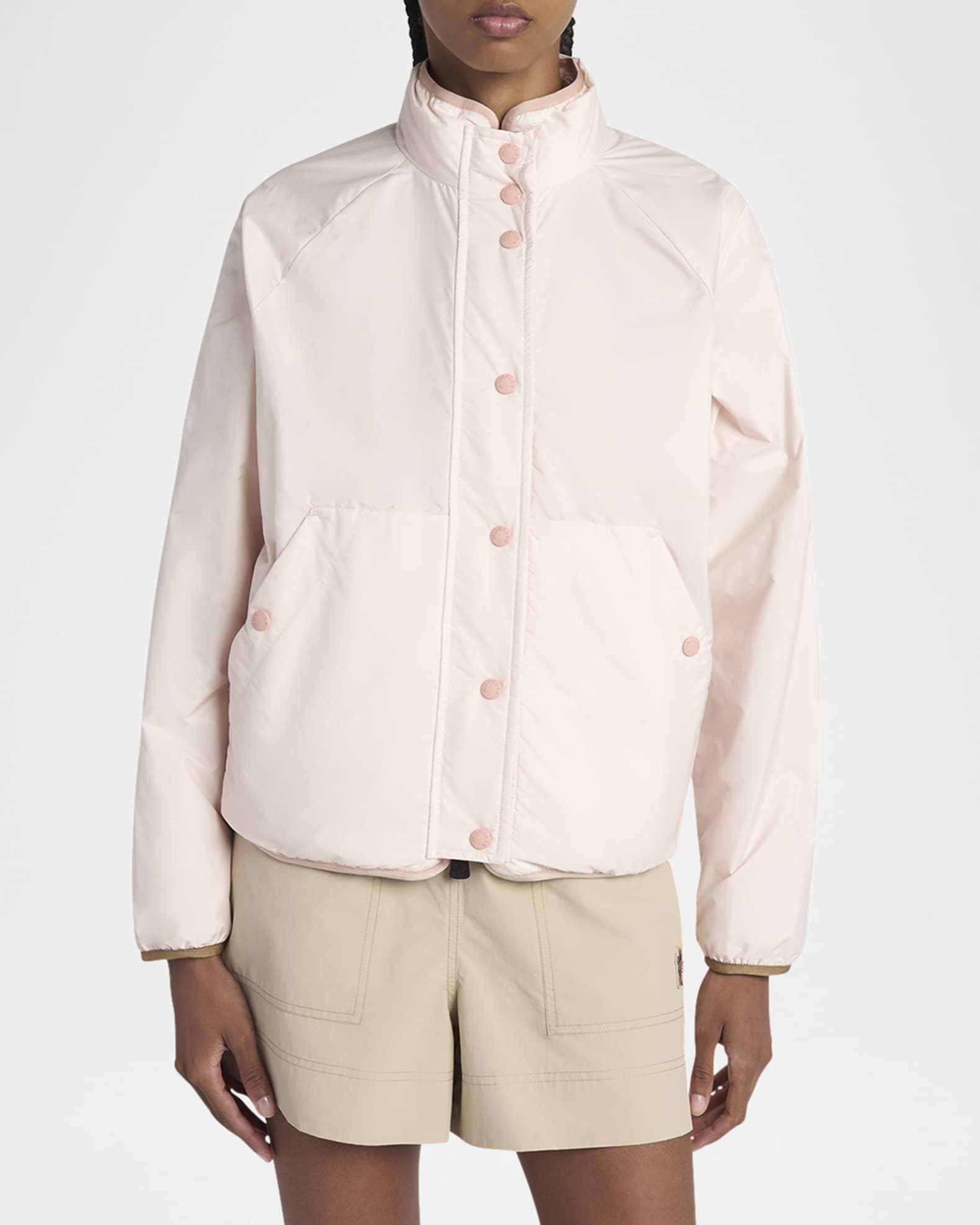 Moncler Reversible Zip-Up Cardigan | Neiman Marcus