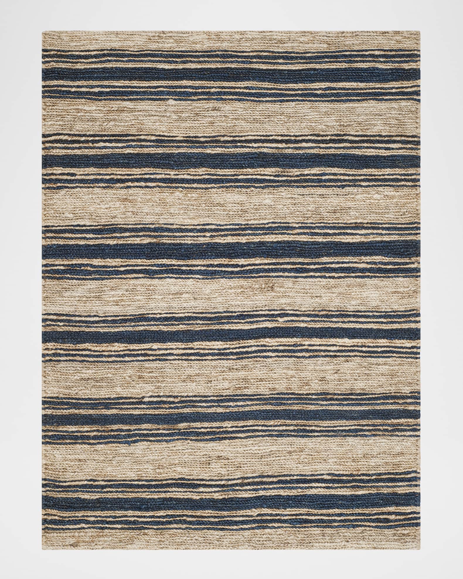 Cliff Stripe Hand-Knotted Rug 0