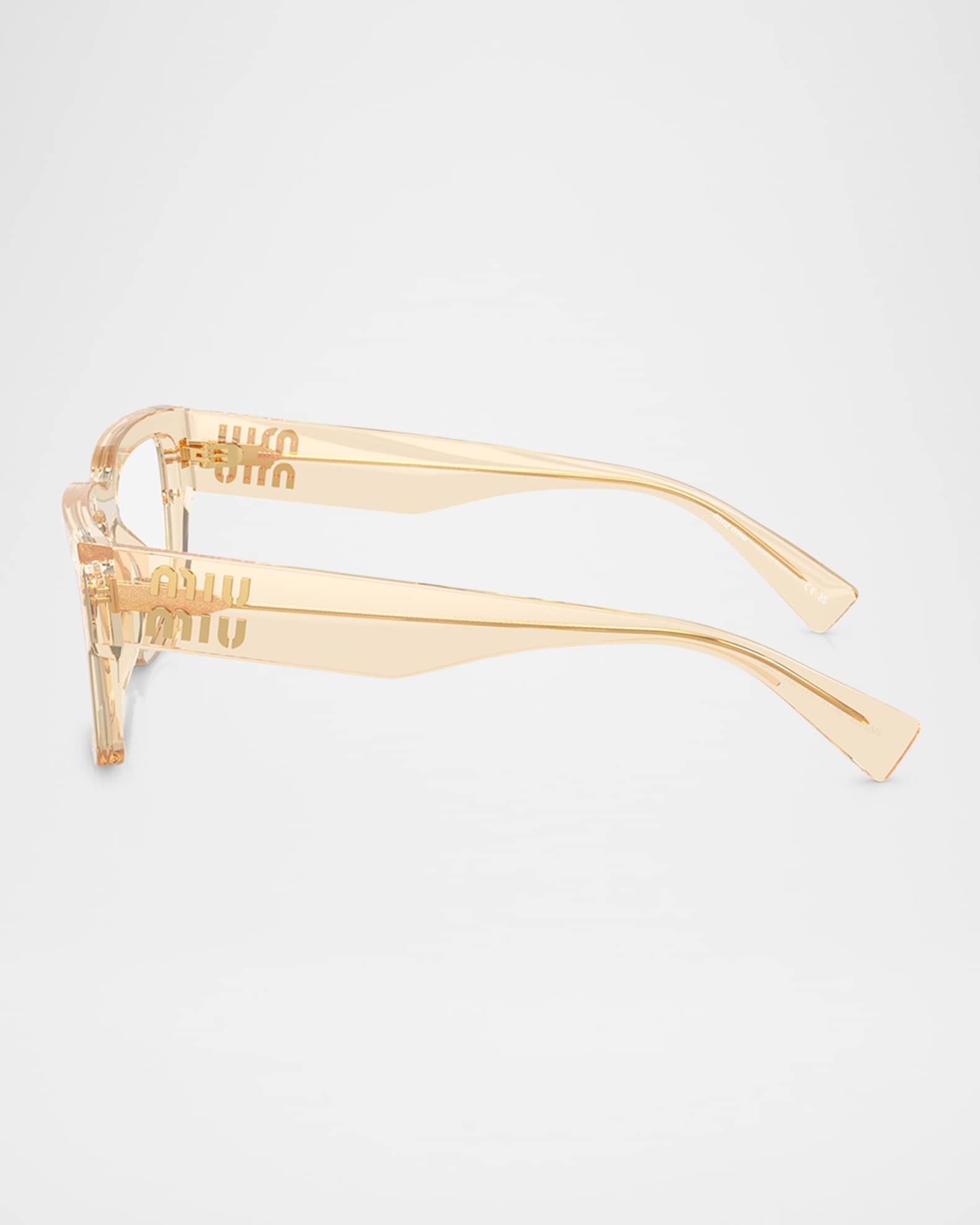 MU 02XV Rectangular Sunglasses 1