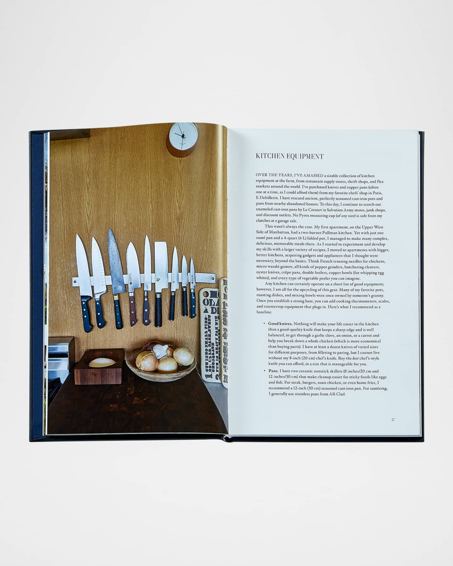 "A Man & His Kitchen" Leather-Bound Cookbook by Matt Hranek 1