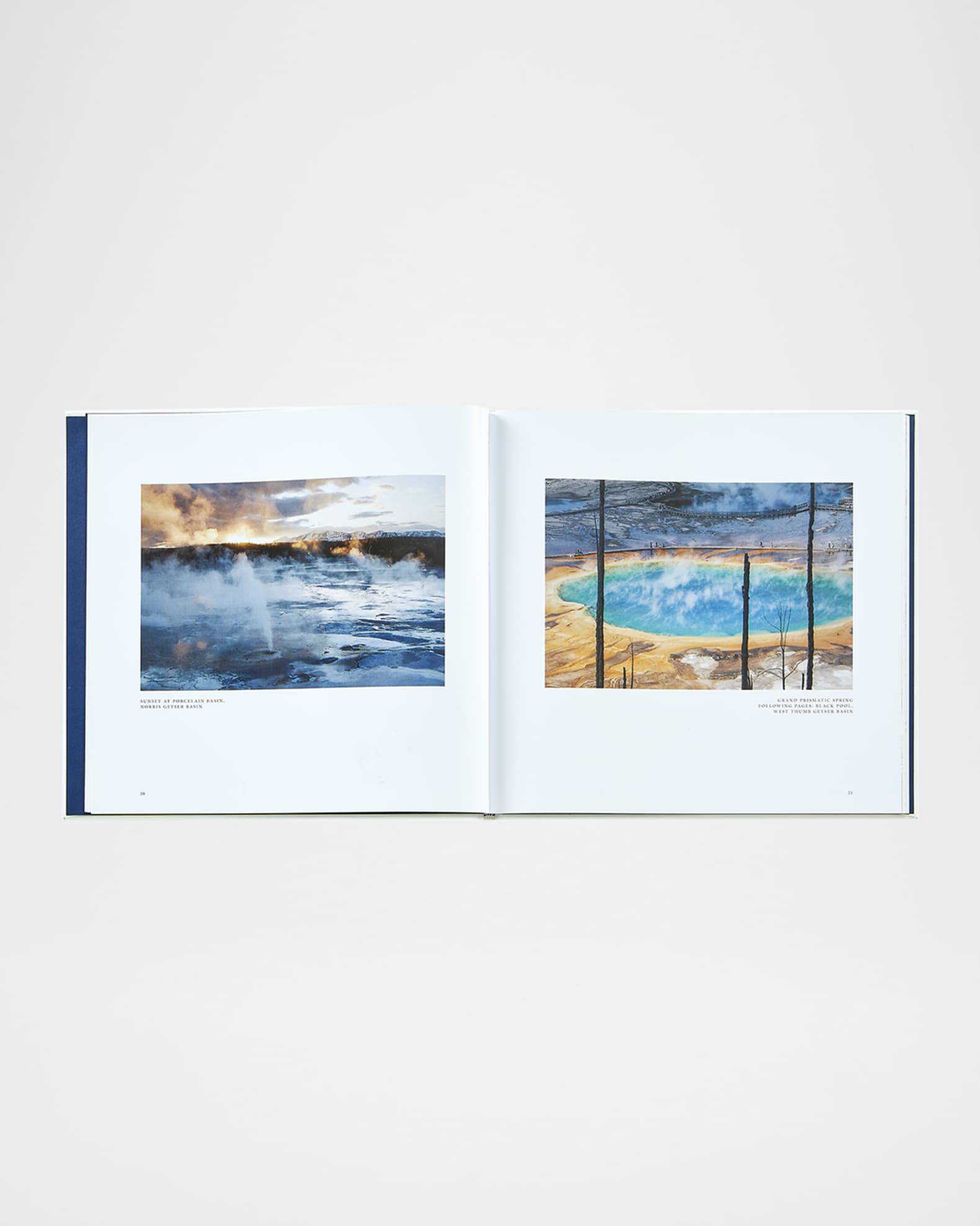 "Yellowstone: A Land of Wild and Wonder" Leather-Bound Book by Christopher Cauble 1
