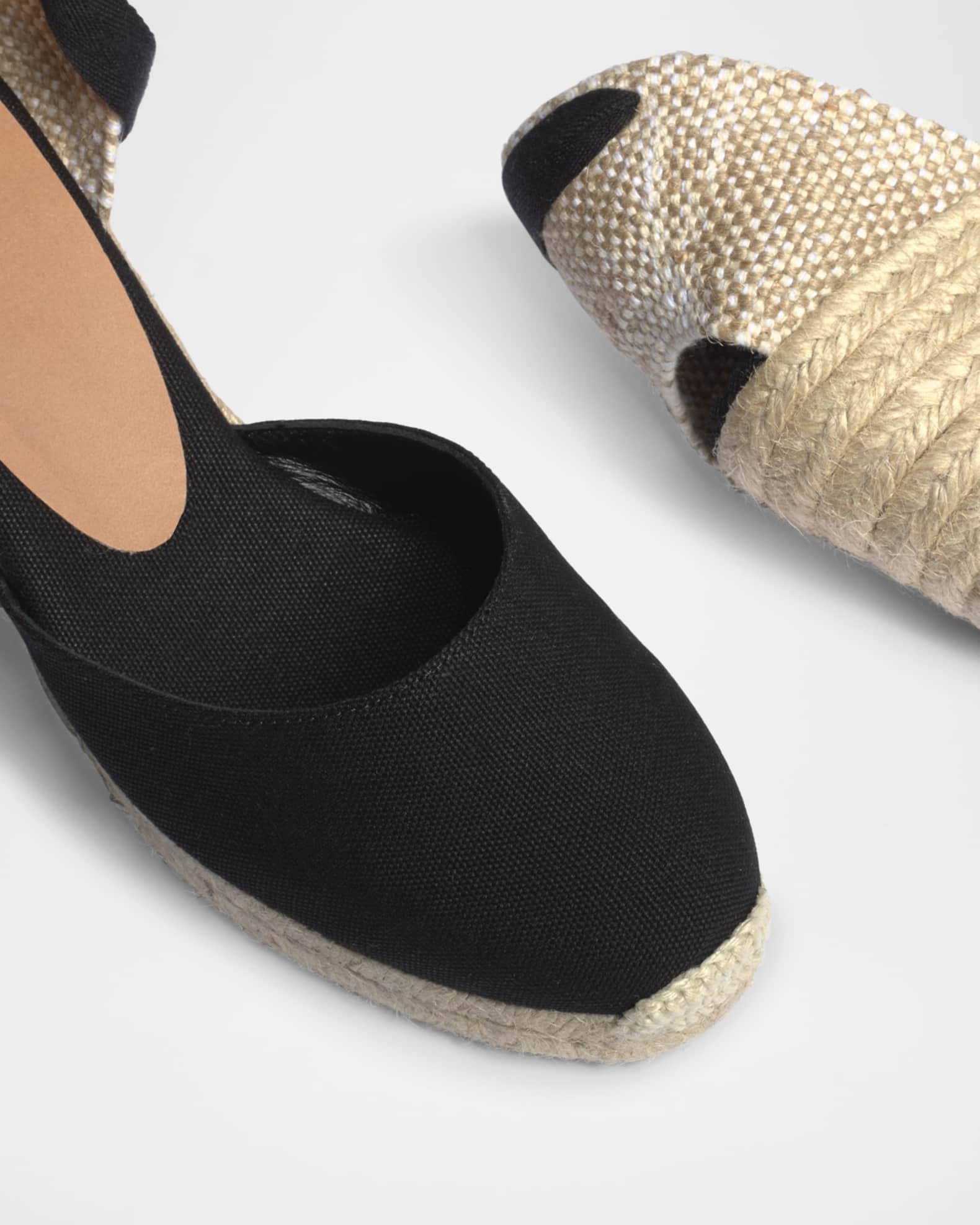 Castaner carina espadrilles black store