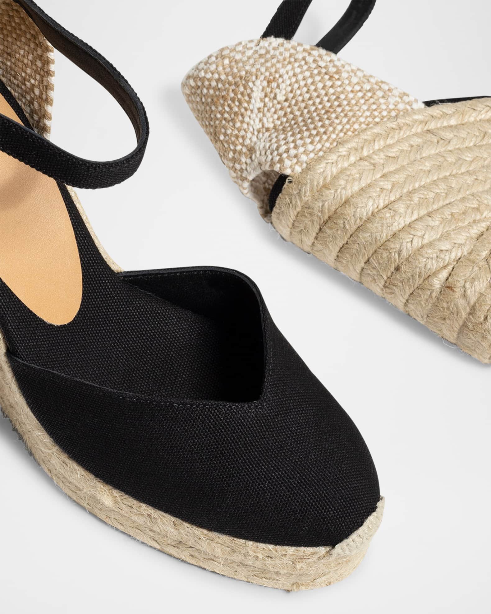 Castaner Chiarita Canvas Wedge Espadrilles | Neiman Marcus
