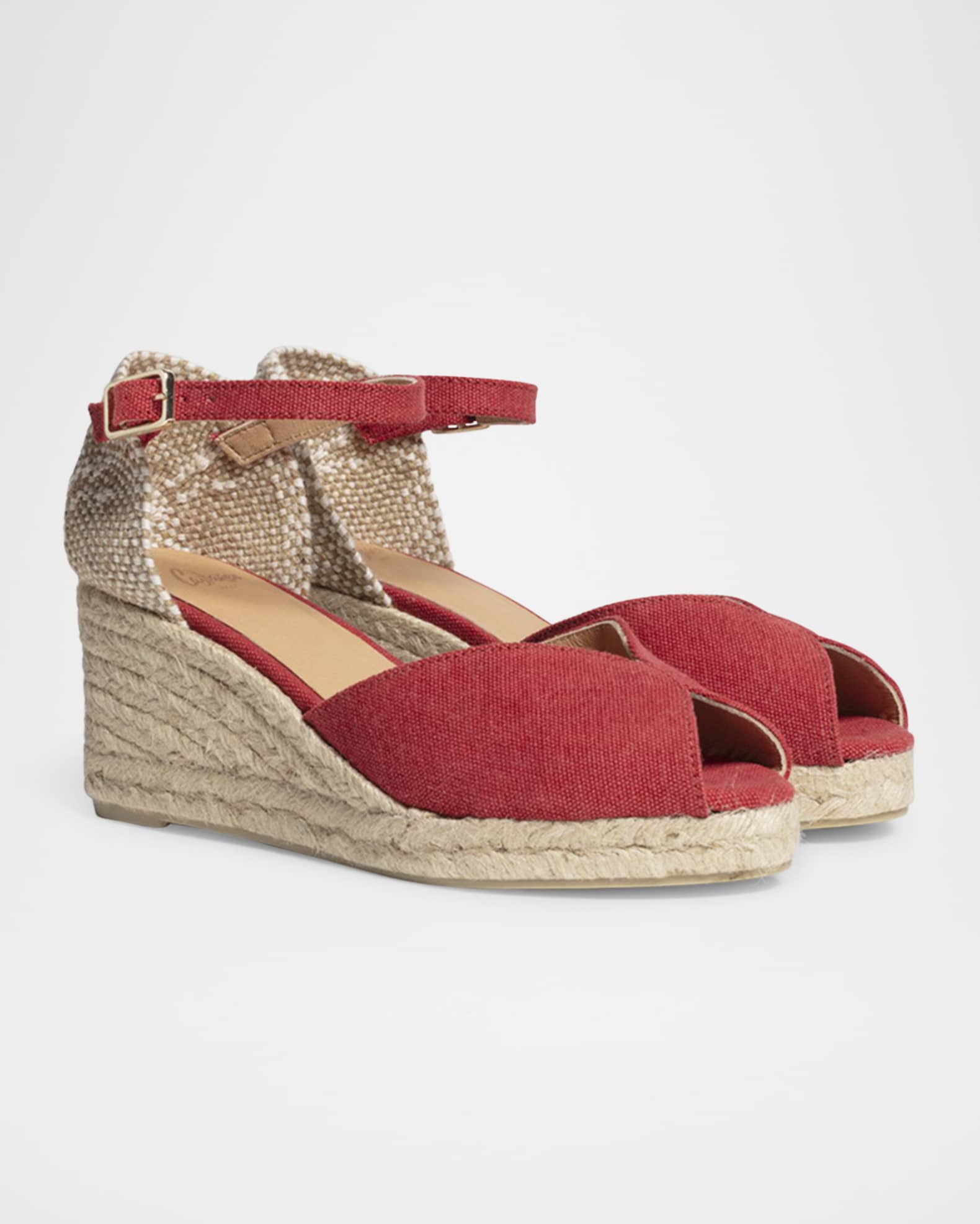 Bianca Canvas Wedge Espadrilles 1