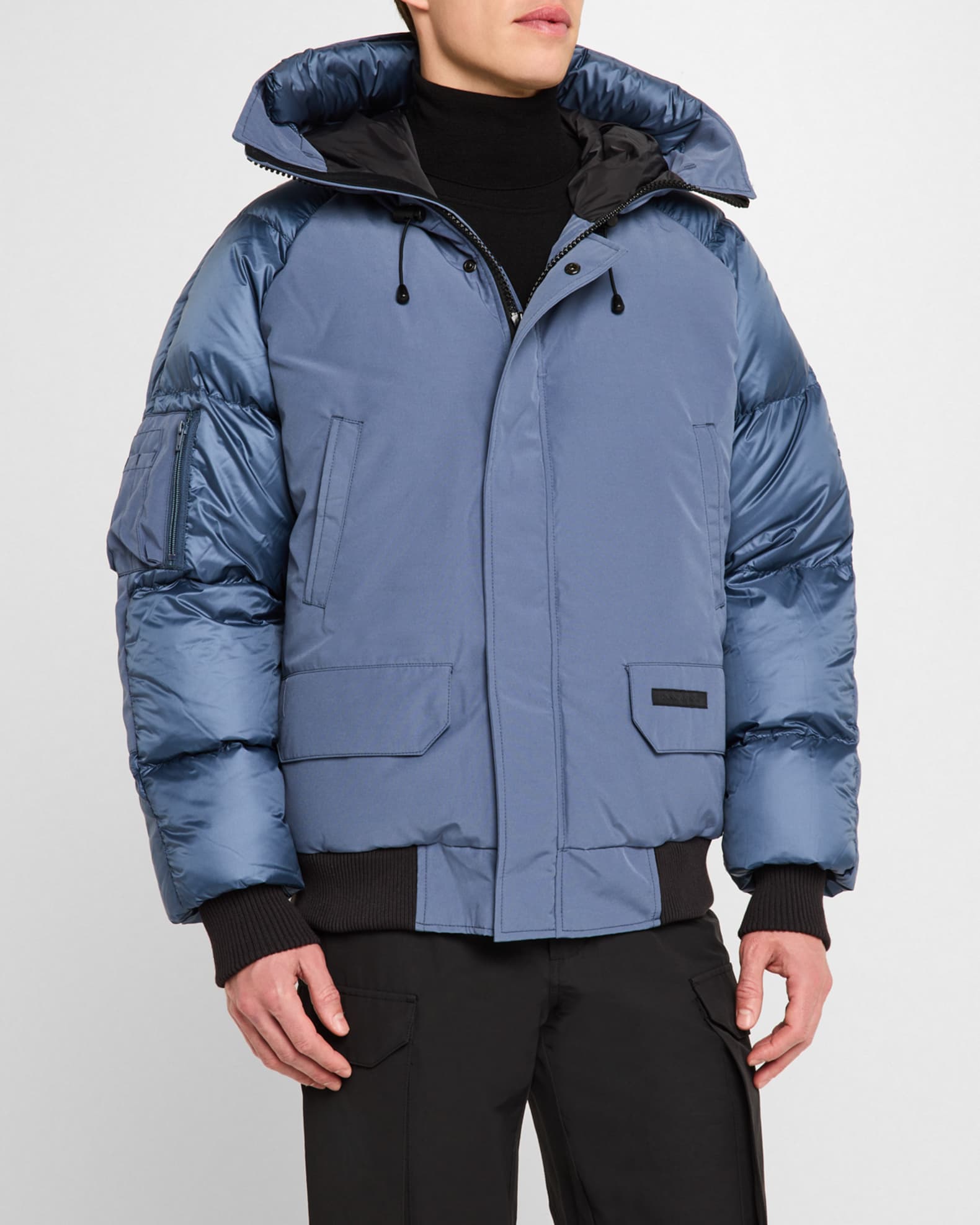 Canada Goose Men's Paradigm Chilliwack Down Hooded Bomber Jacket