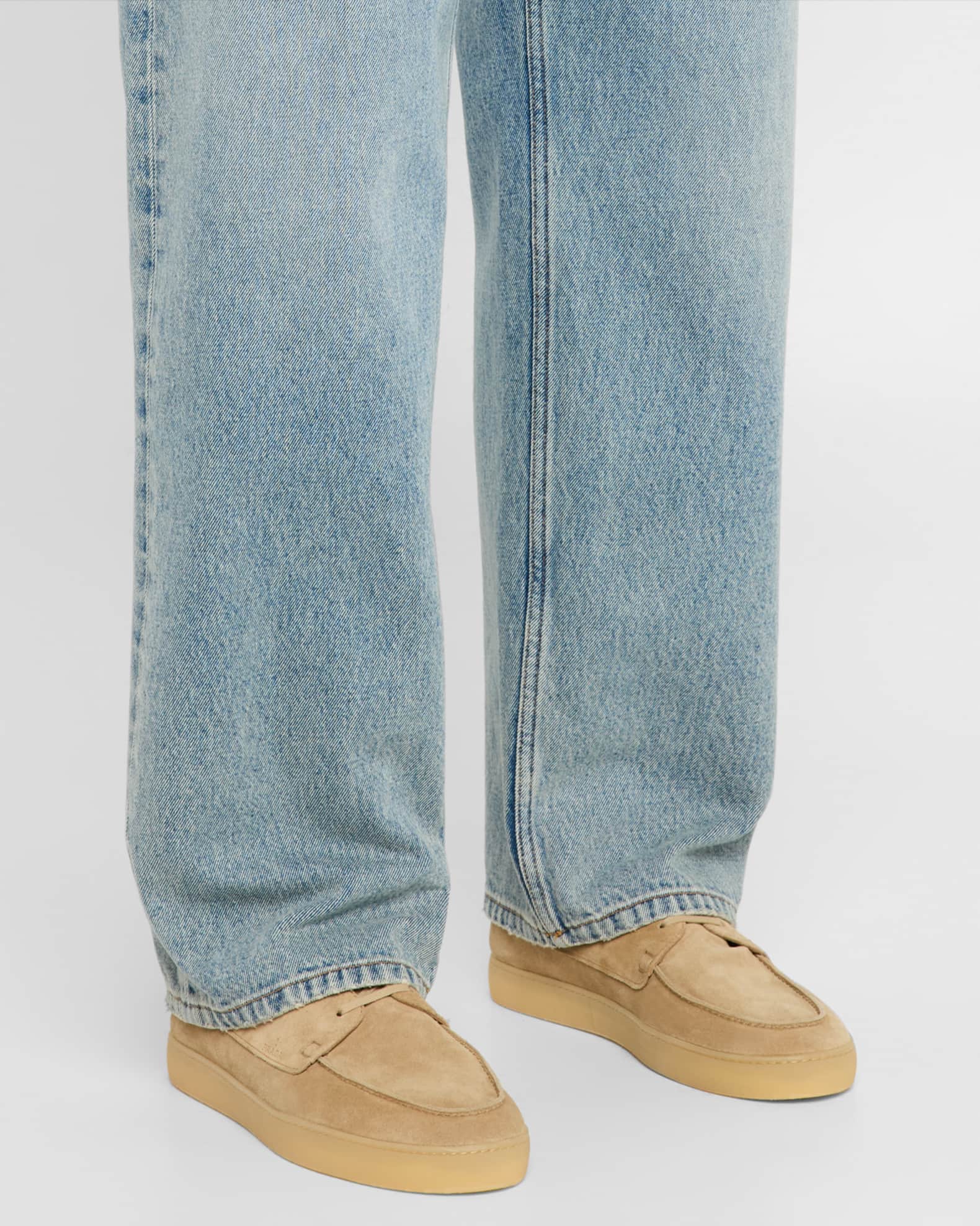 Men's Suede Boat Shoes 1