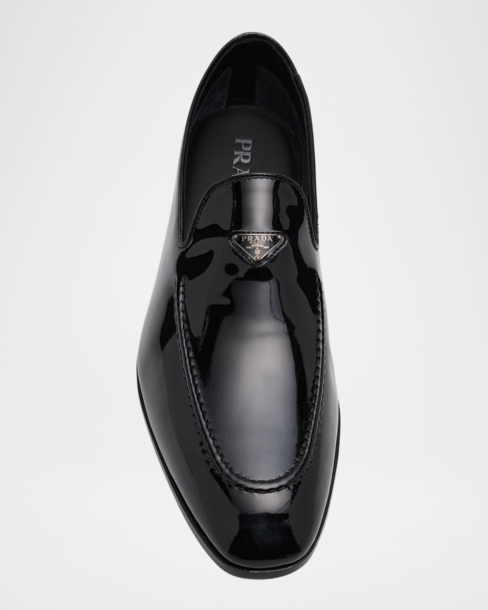 ★PRADA★Patent Leather Loafers Prada Men's Patent Leather Venetian Loafers | Neiman Marcus