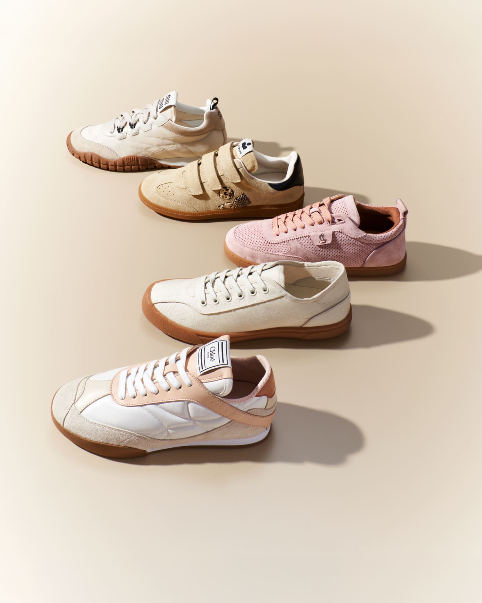 【18％OFF】 Low-Top Miu Miu Nylon Marcus Neiman | Sneakers Leather & Shoes