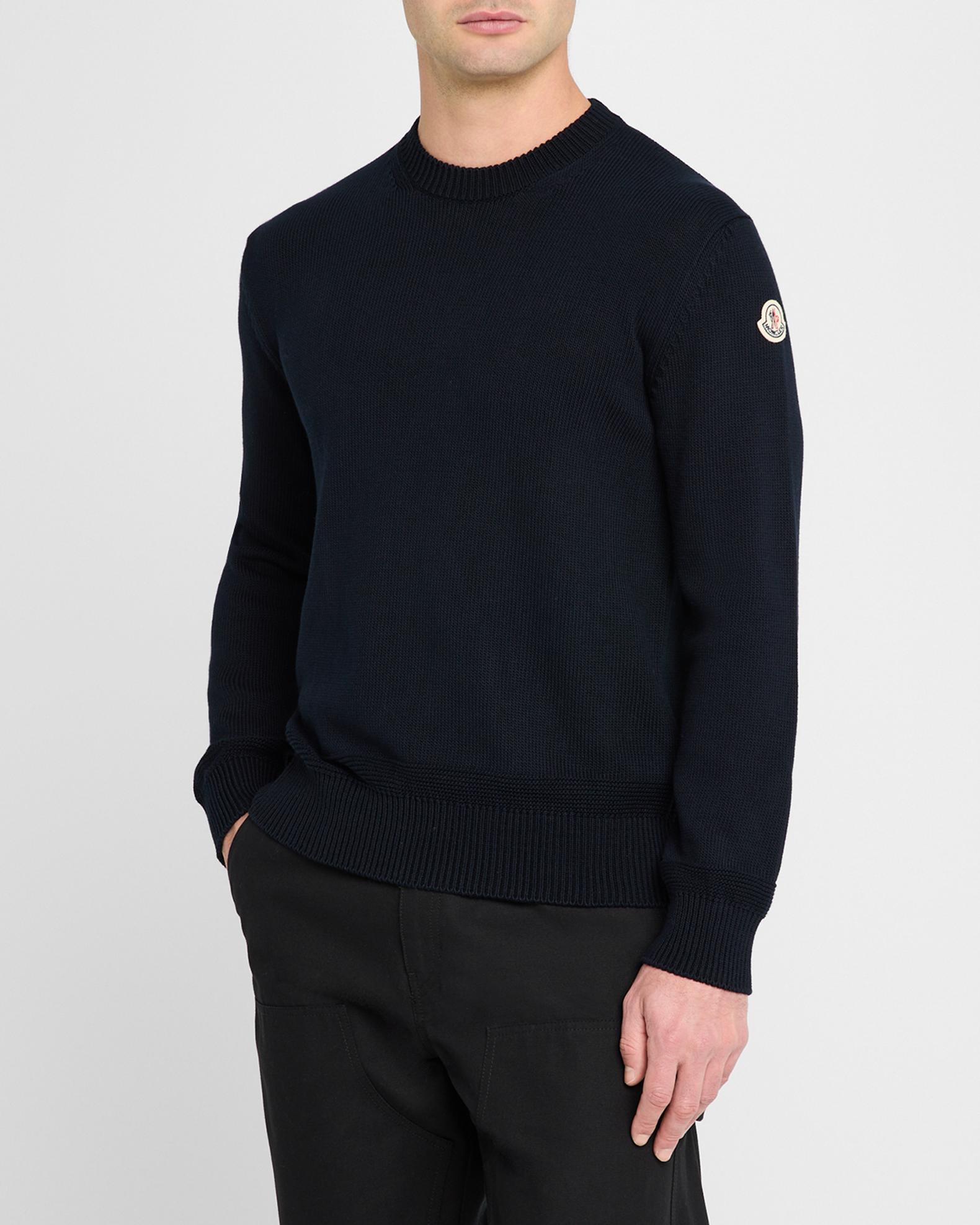 Moncler Men's Cotton Crewneck Sweater | Neiman Marcus