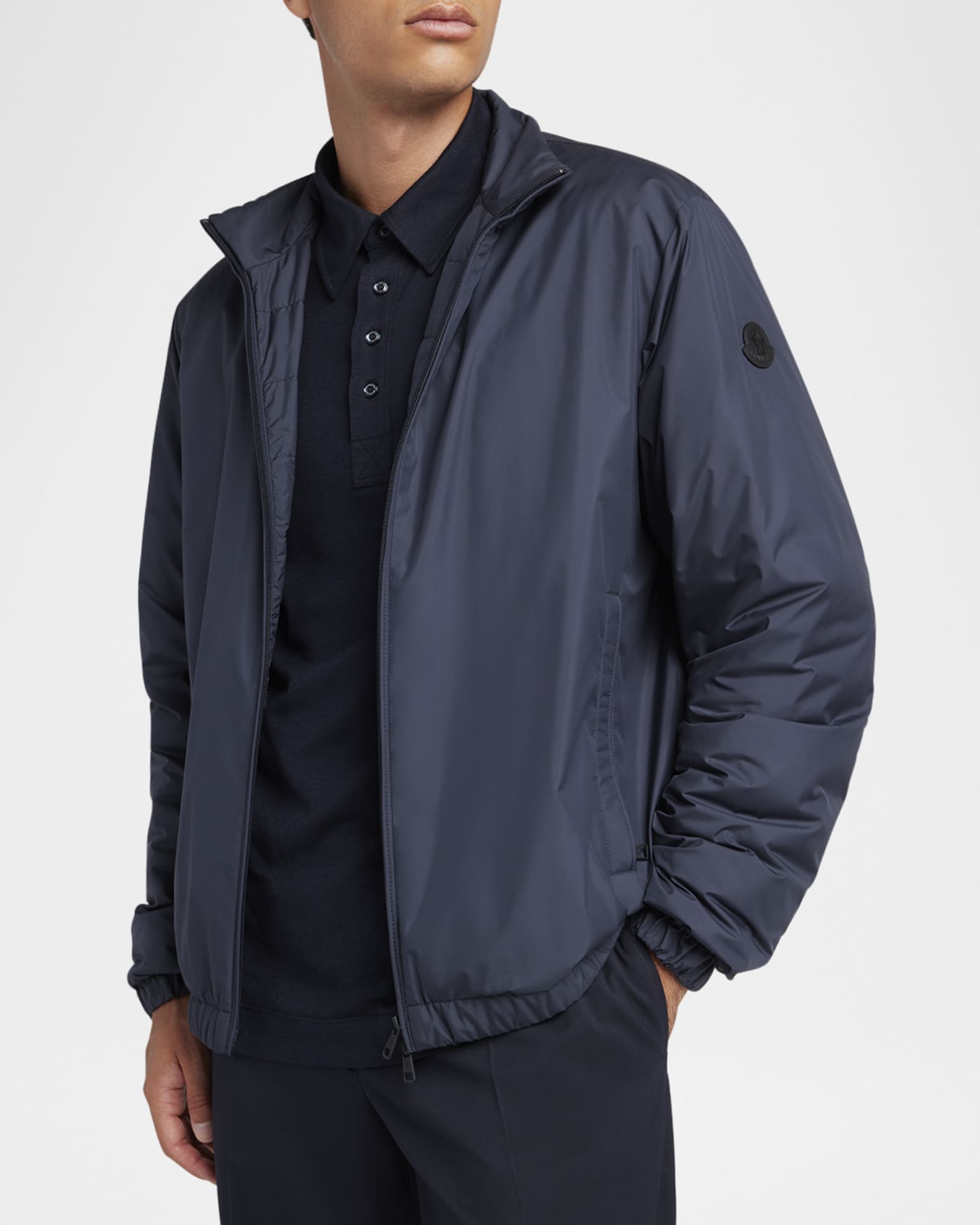 Moncler Men's Berre Wind-Resistant Jacket | Neiman Marcus Moncler Men's Berre Wind-Resistant Jacket | Neiman Marcus