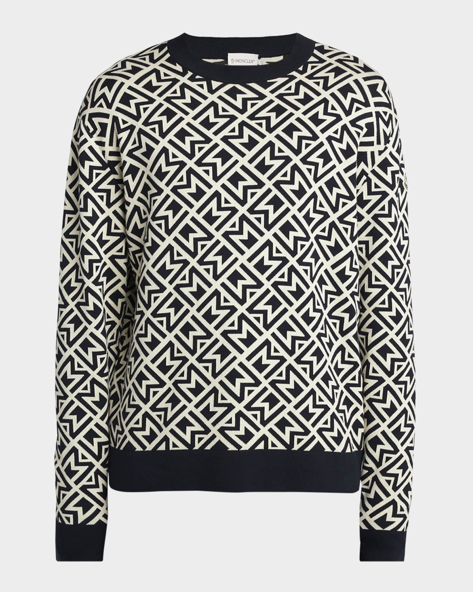 Men's Monogram Patterned Sweater 0