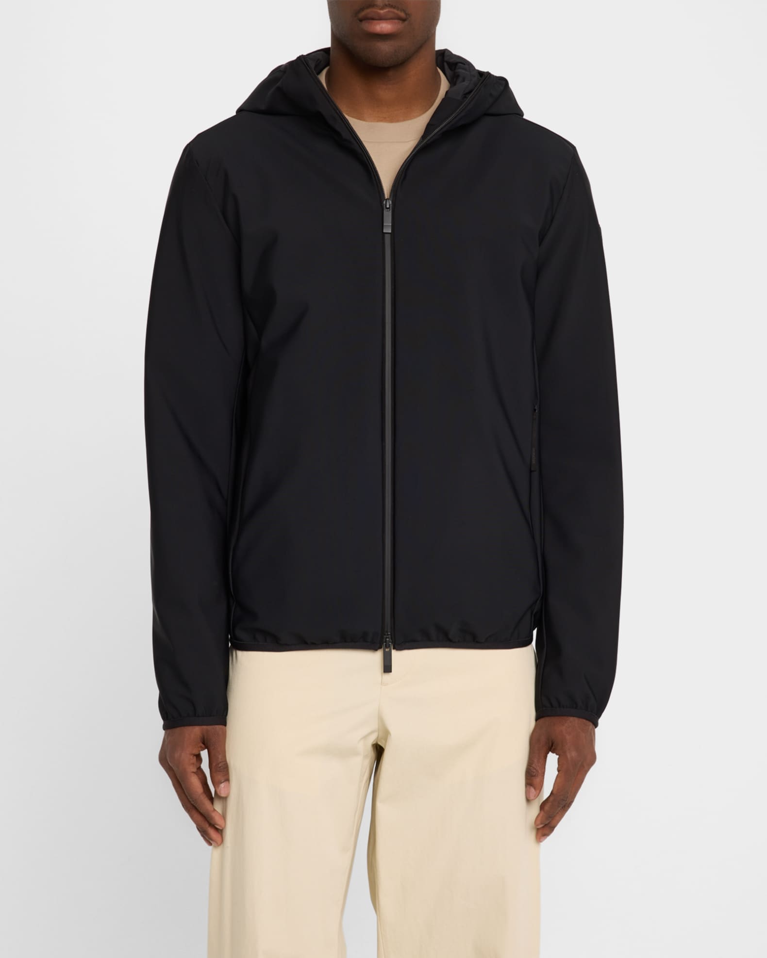 関税込 MONCLER | CORMET HOODED SHELL JACKET Beige Cormet Hooded Shell Jacket - Windbreakers & Raincoats