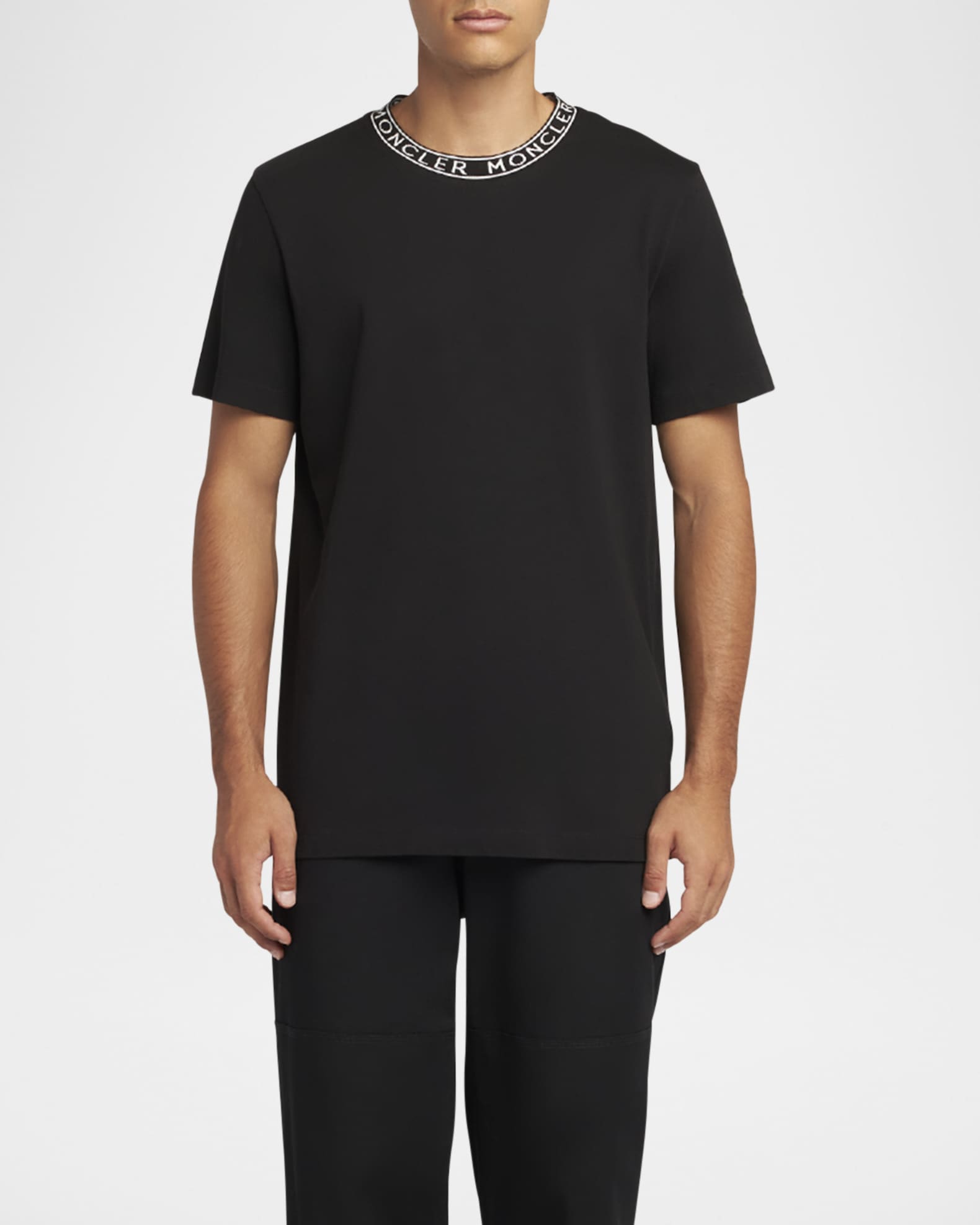Men's Logo-Collar Jersey T-Shirt 1