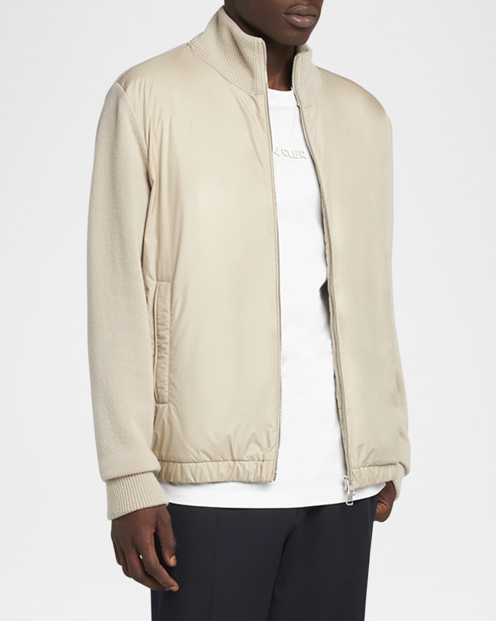 Men's Knit Down Jacket 1