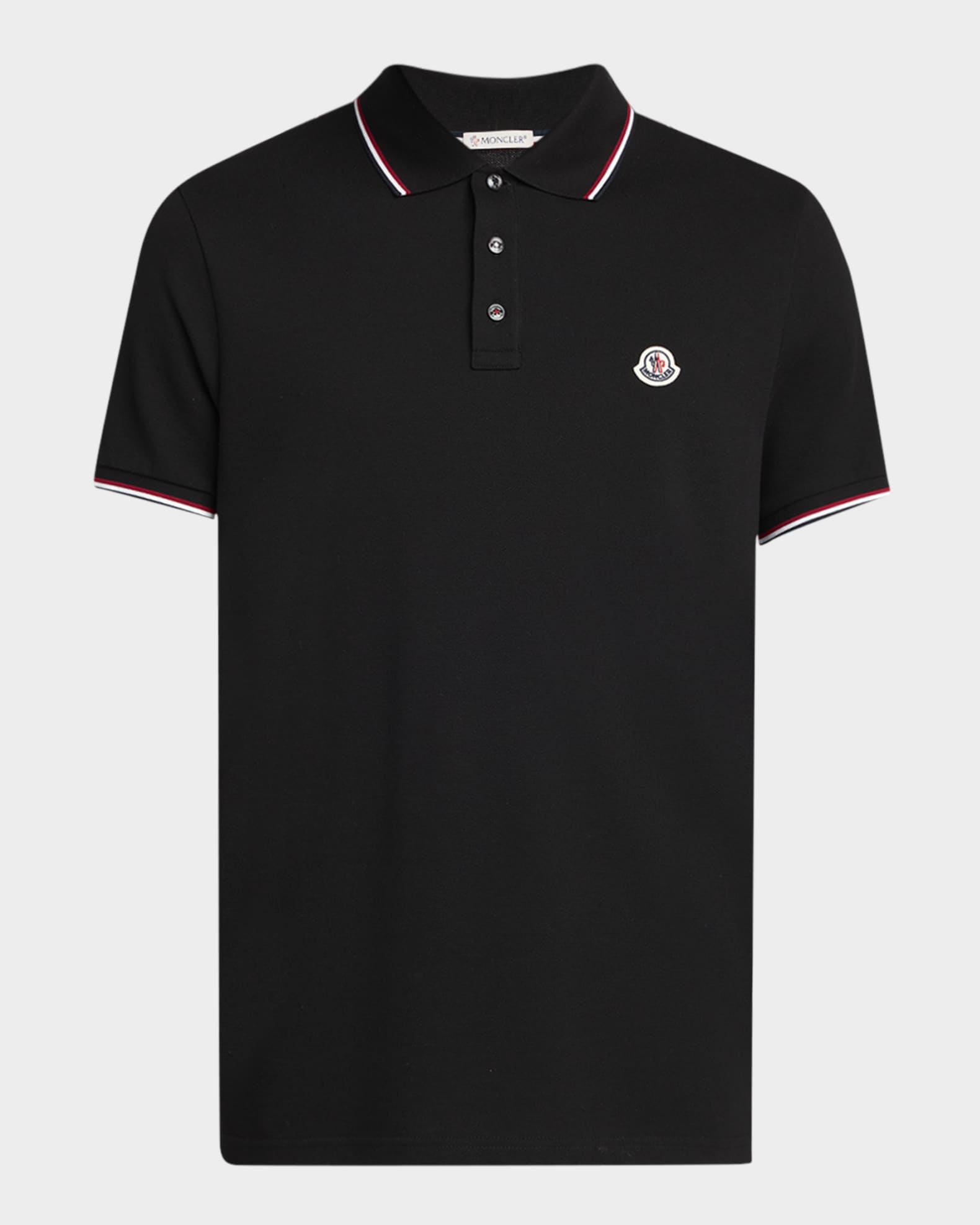 Men's Striped-Trim Polo Shirt 0