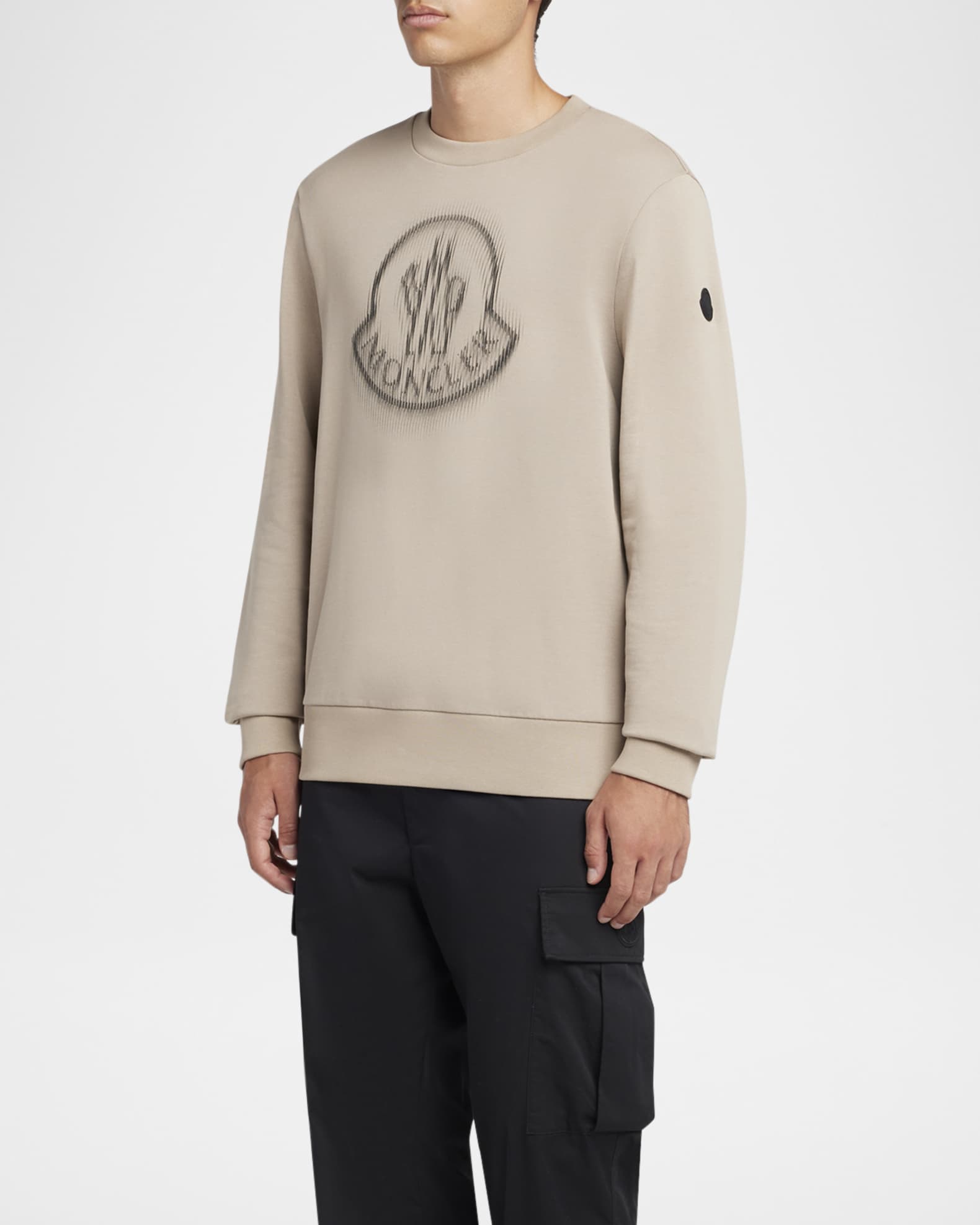 Men's Cotton Faded Logo Sweatshirt 1