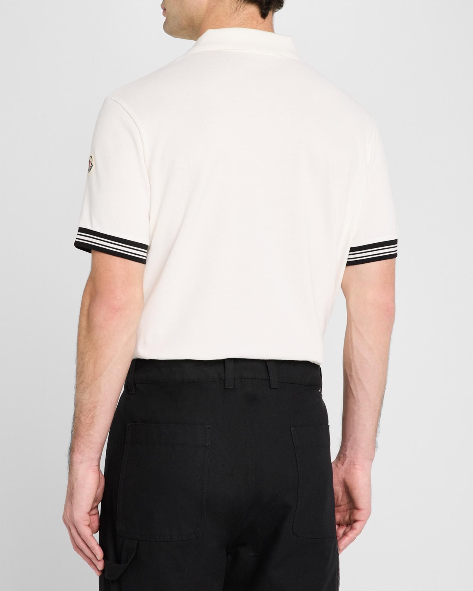Moncler Men's Cotton Logo Polo Shirt | Neiman Marcus