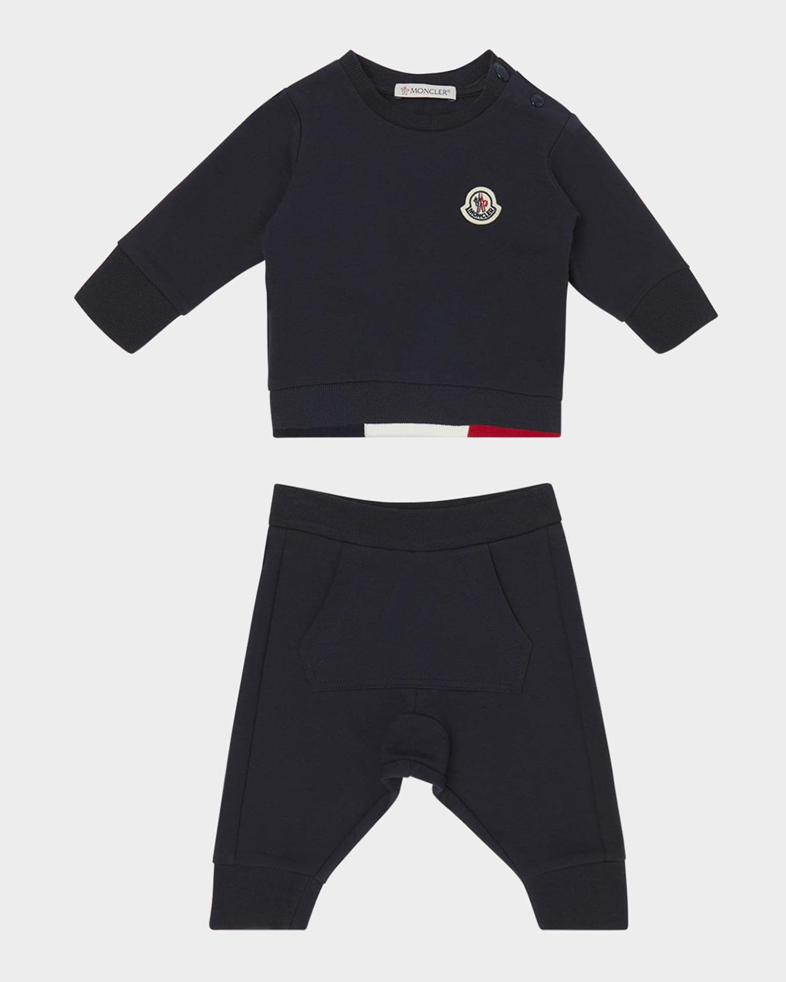 Boy's Logo Sweatshirt and Pants Set, Size 3M-3 0