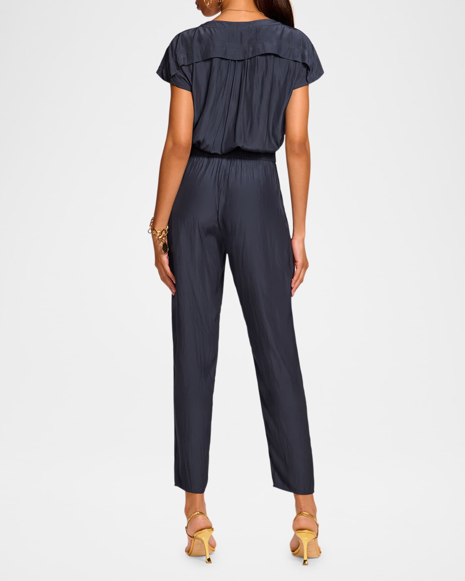 Aletha Short-Sleeve Jumpsuit 1