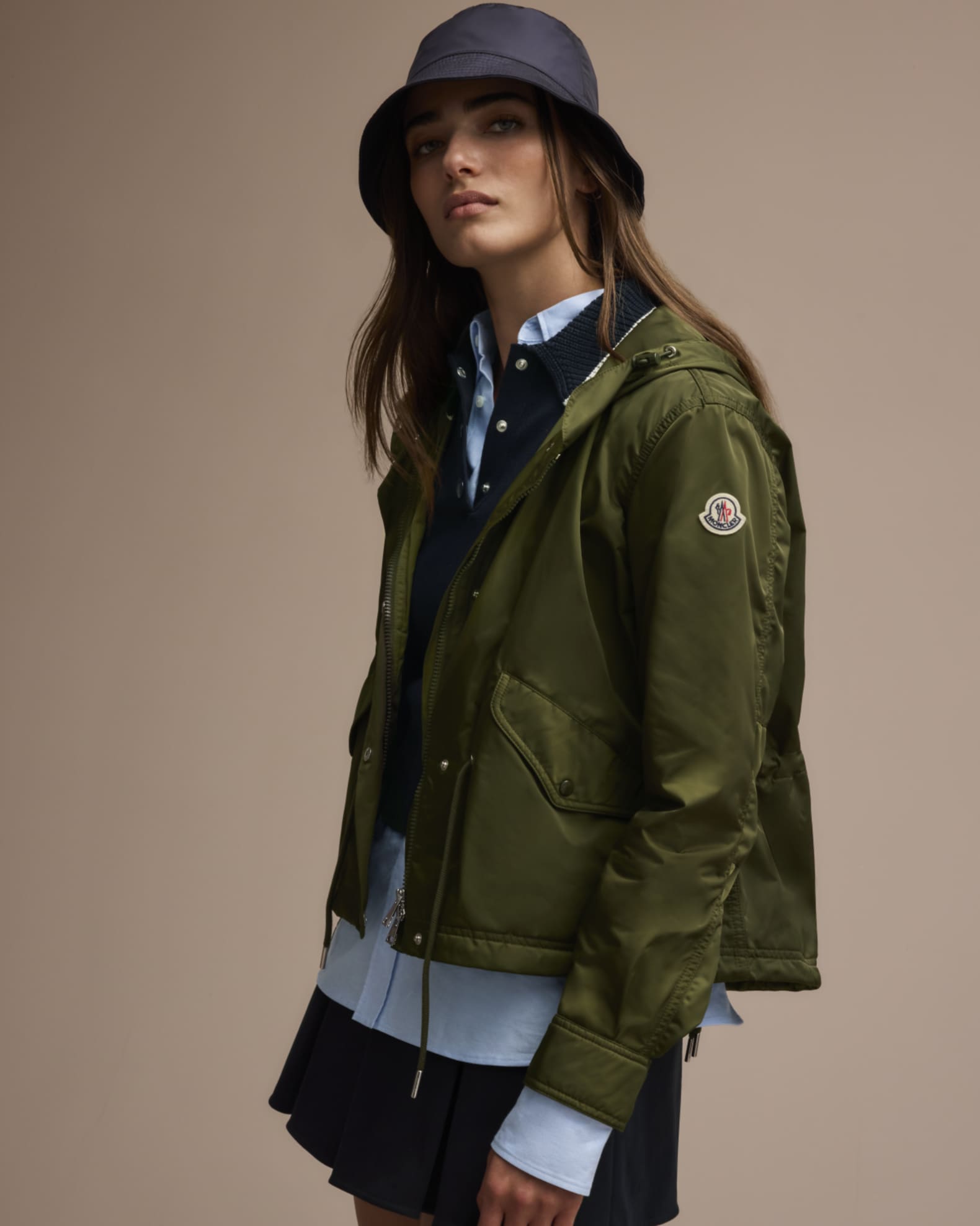 Moncler Button-Front Shirt | Neiman Marcus