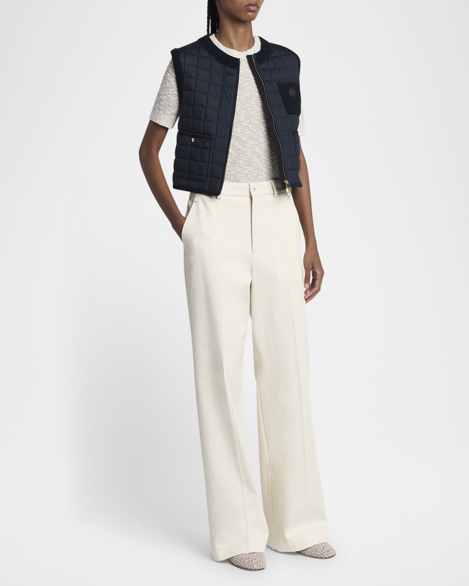 Quilted Down Vest 1