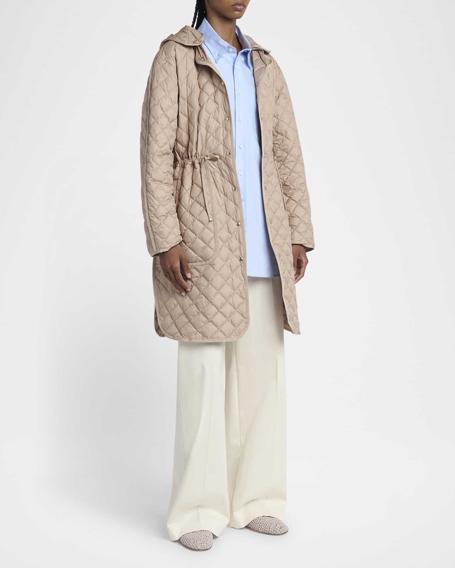 Etelan Quilted Down Parka  1