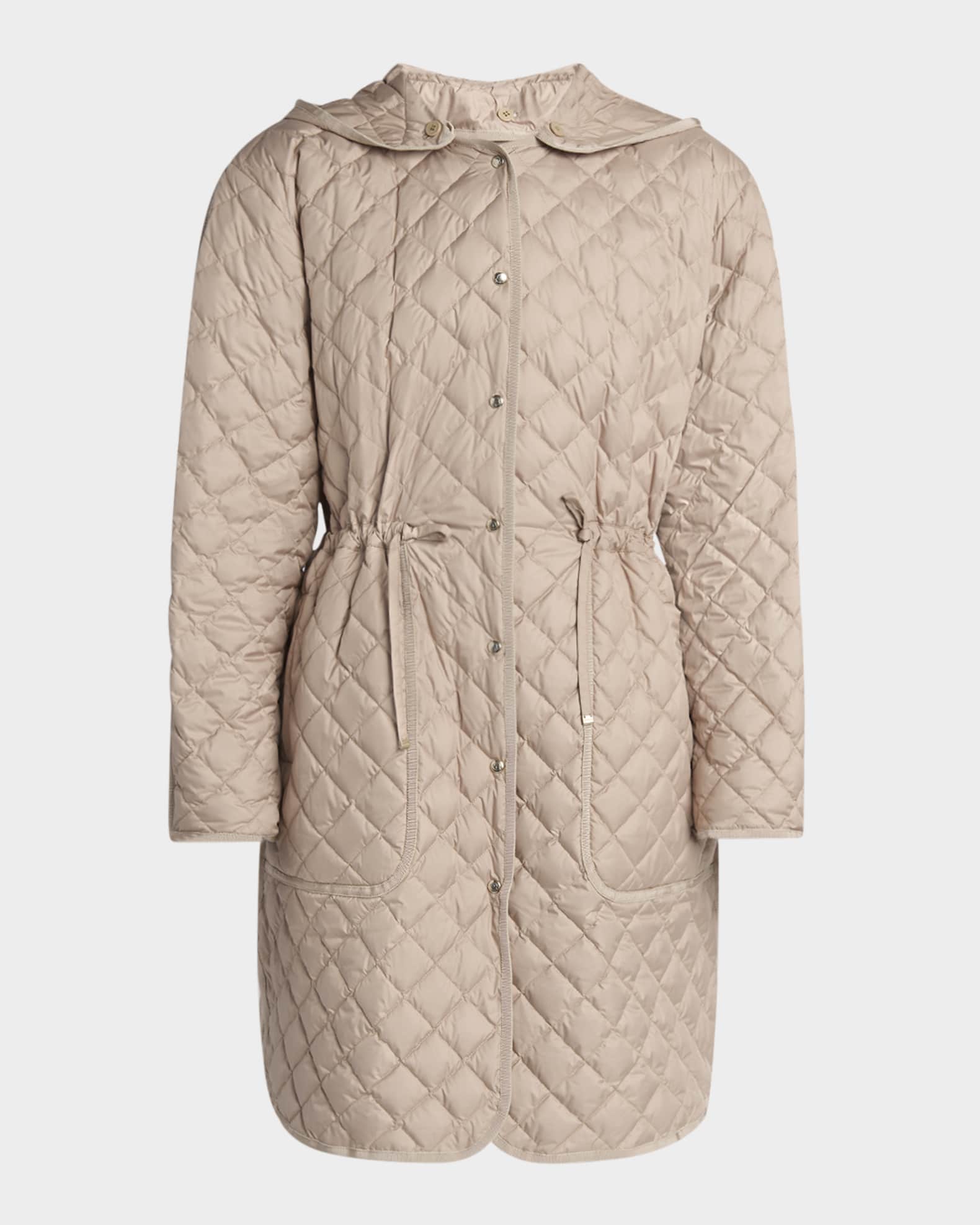 Etelan Quilted Down Parka  0