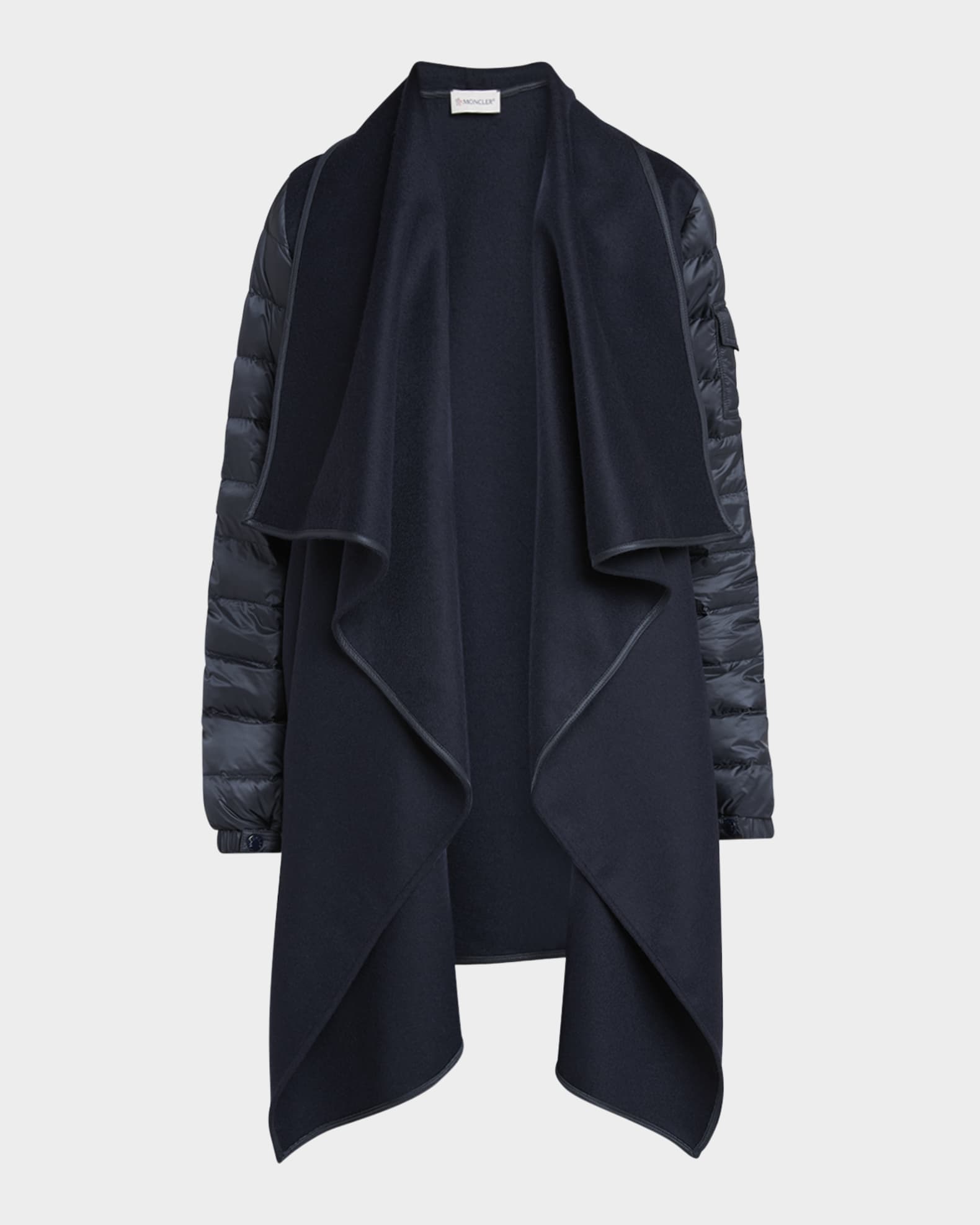 ジャケット MONCLER Virgin wool blend cape Virgin wool blend cape MONCLER - Nugnes1920