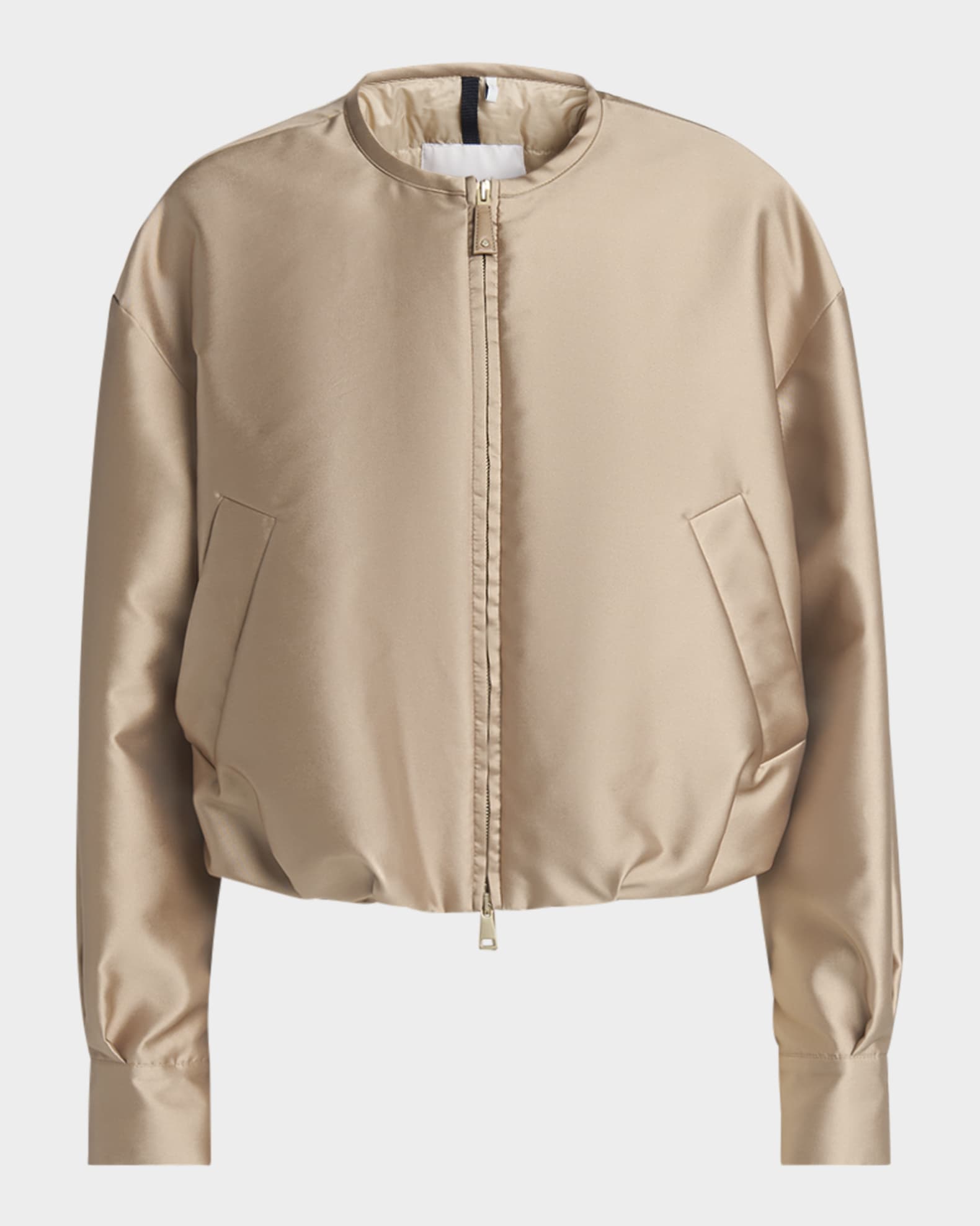 Maupa Satin Bomber Jacket 0