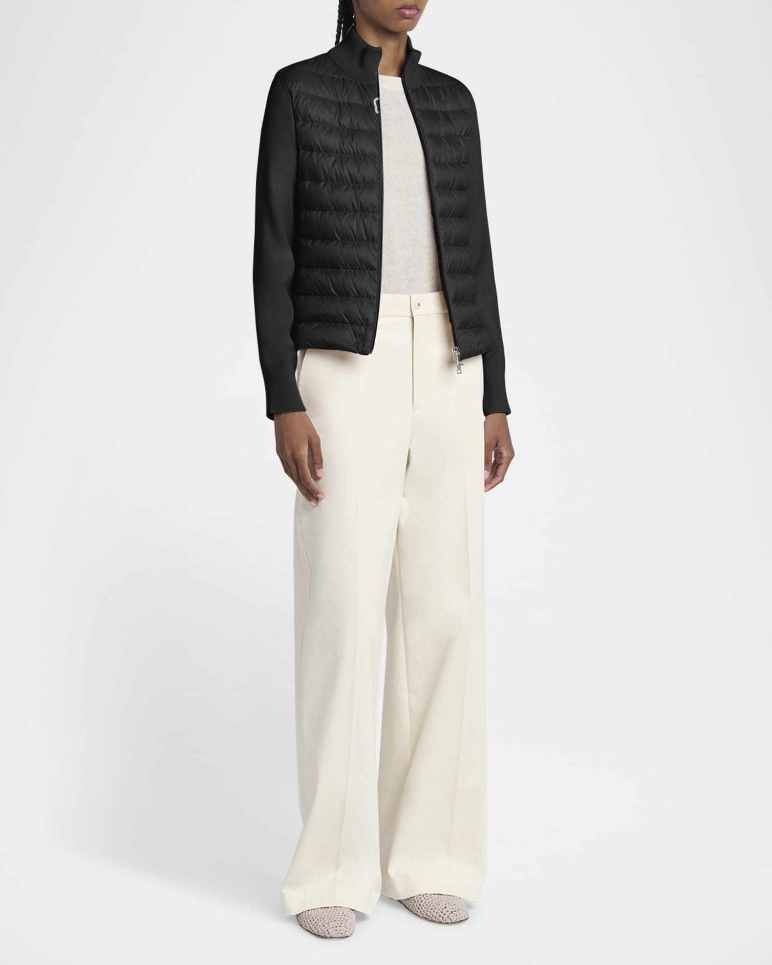 Padded Wool Cardigan  1