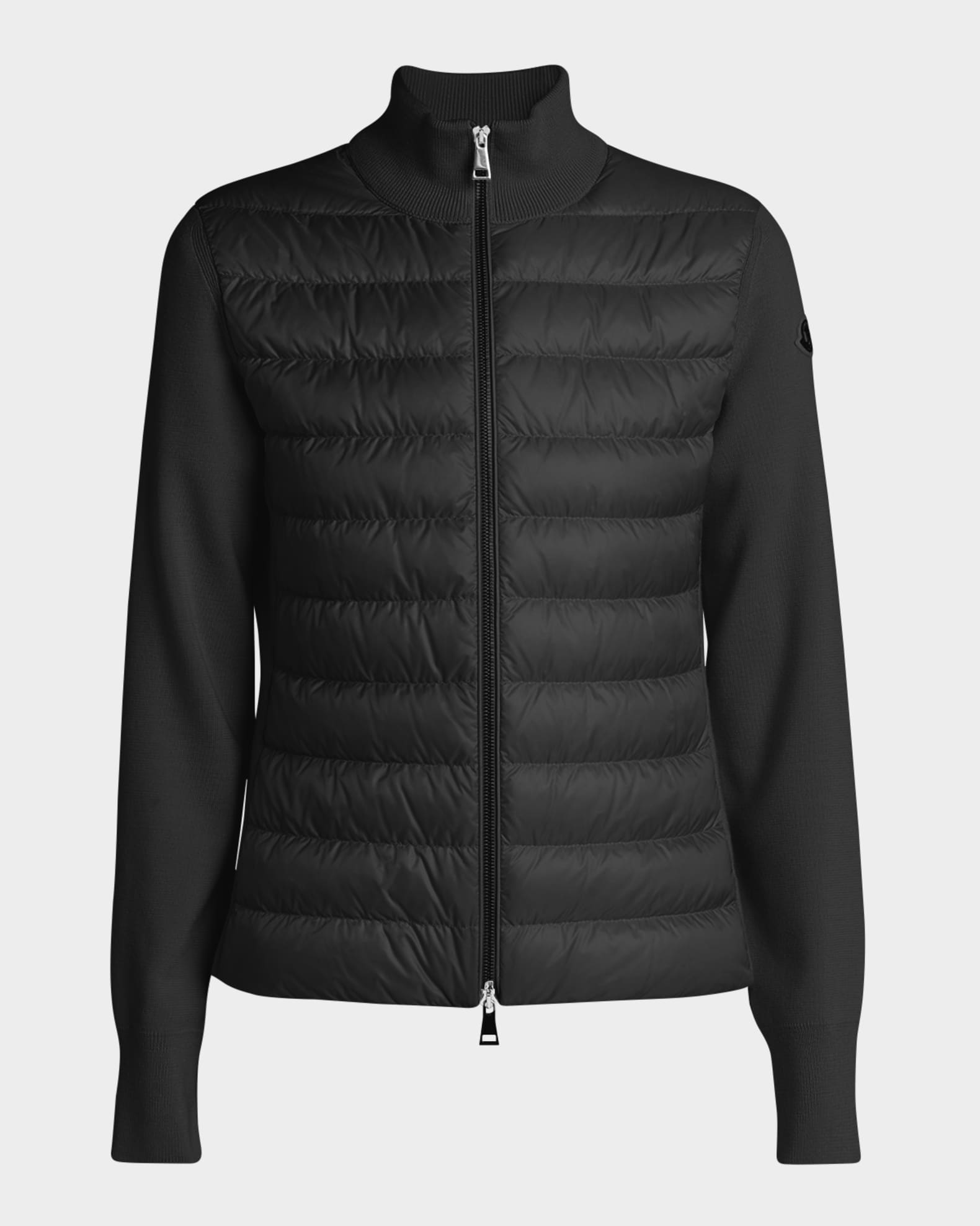 Padded Wool Cardigan  0
