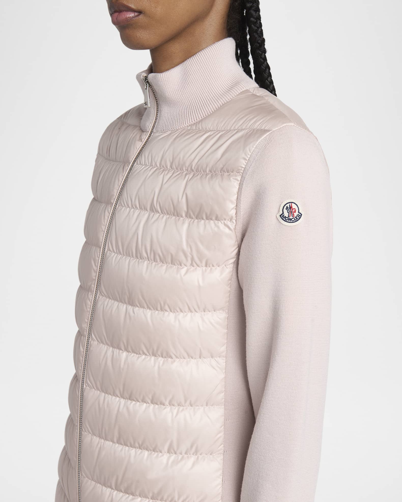 関税込 Moncler PADDED WOOL CARDIGAN J20939B00024M1131778 MONCLER Padded Wool Cardigan J20939B00024M1131778 – BORDER-GARA