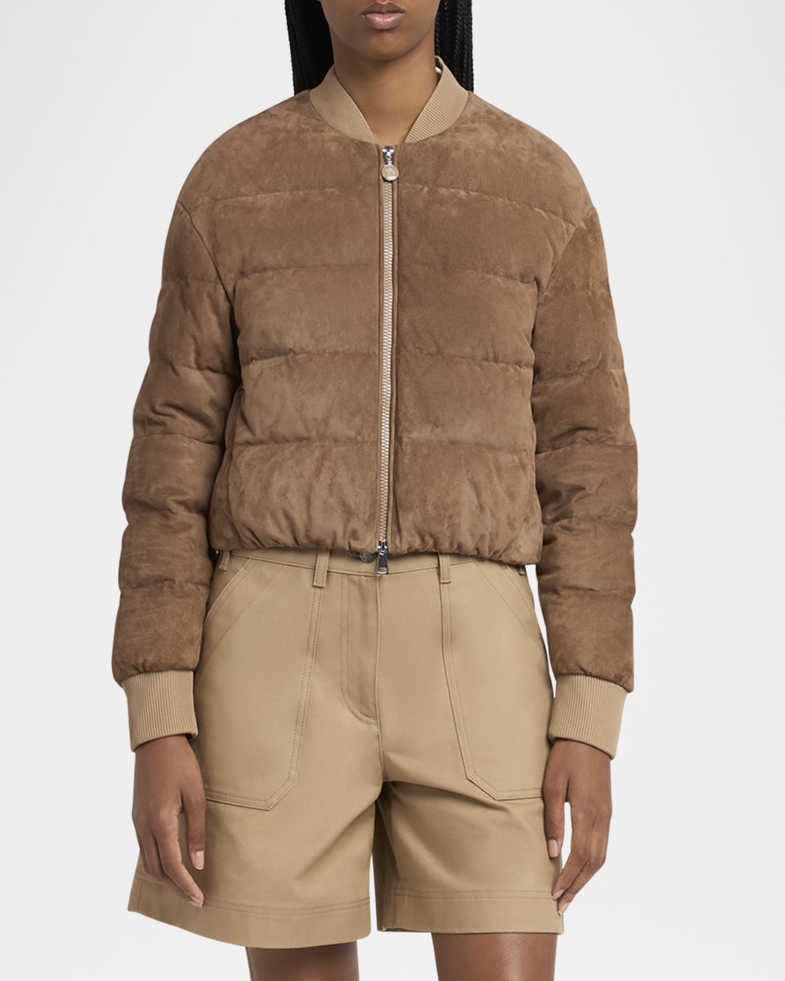 Pollet Suede Bomber Jacket 1