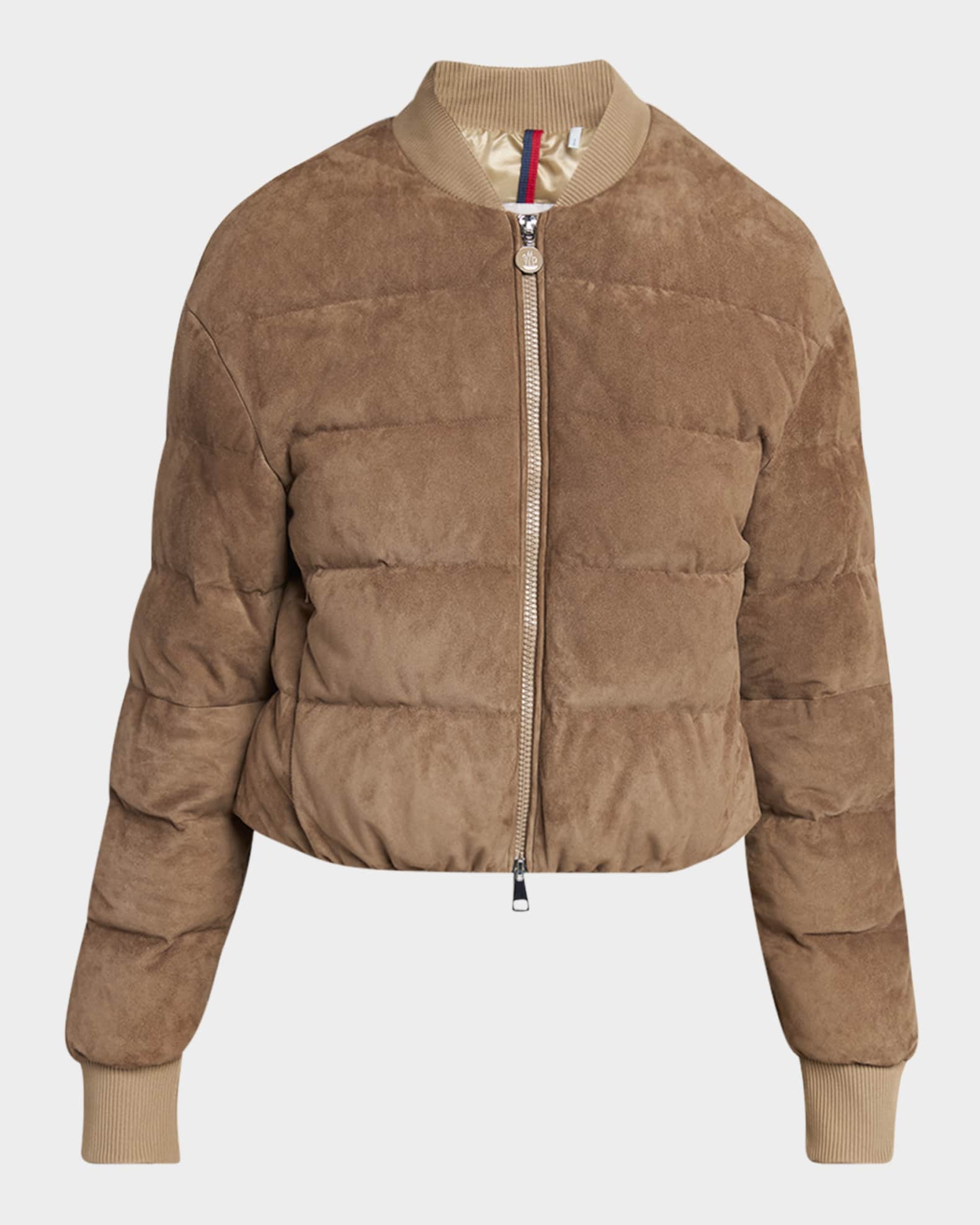 Pollet Suede Bomber Jacket