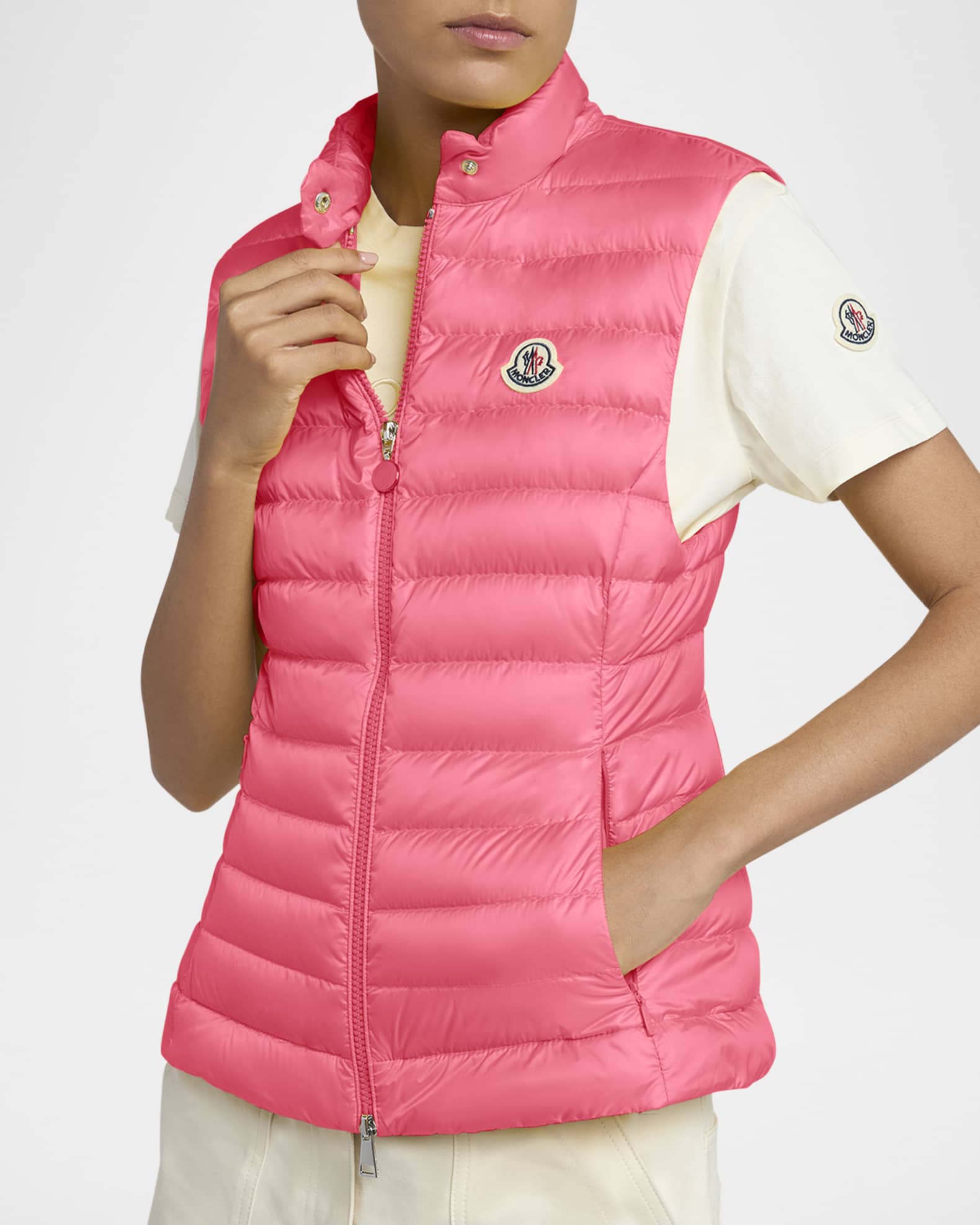 【関税＆送料込み】Moncler Igens Quilted Vest MONCLER Igens quilted padded shell down vest | NET-A-PORTER