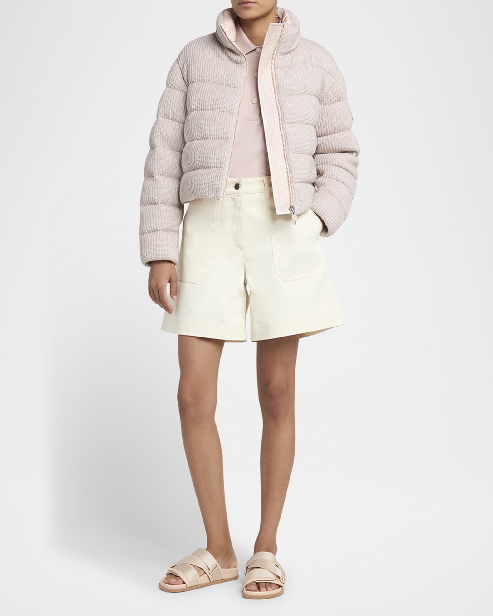 Thoiry Sparkly Down Puffer Jacket 1